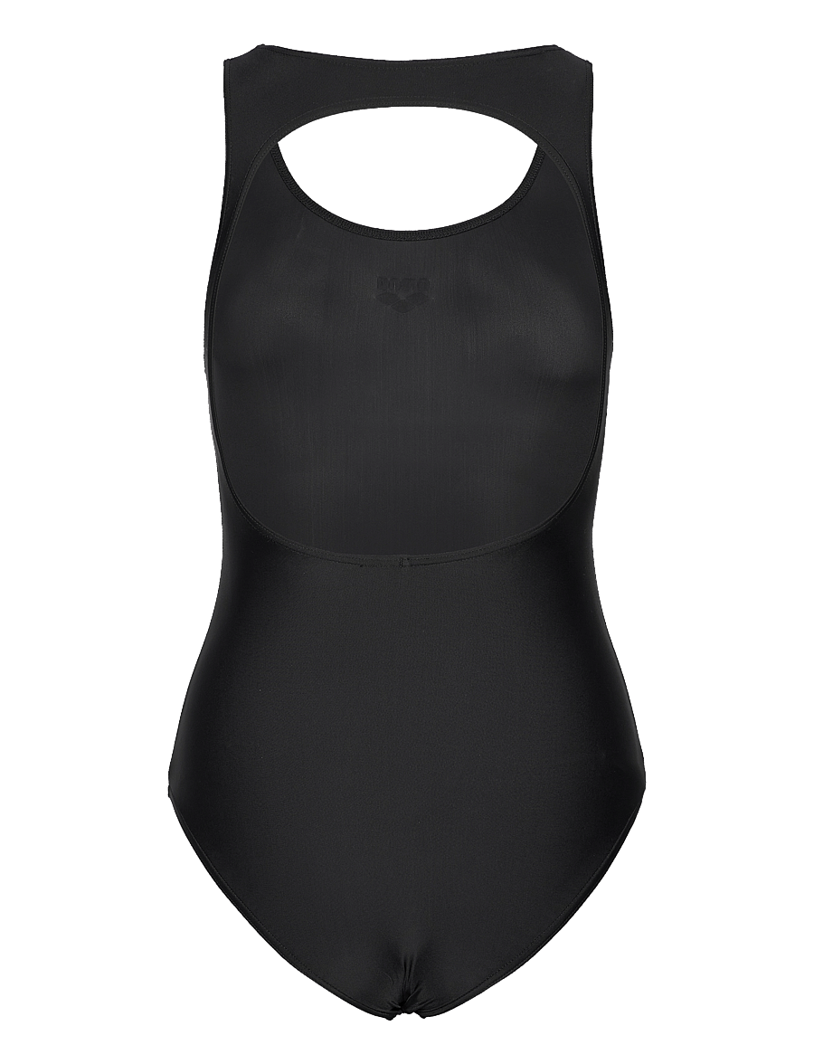 Arena - WOMEN'S ARENA SOLID SWIMSUIT O BACK BLACK - black - 1