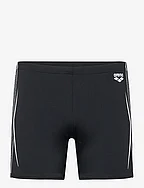 MEN'S ARENA FEATHER SWIM MID JAMMER BLACK - BLACK