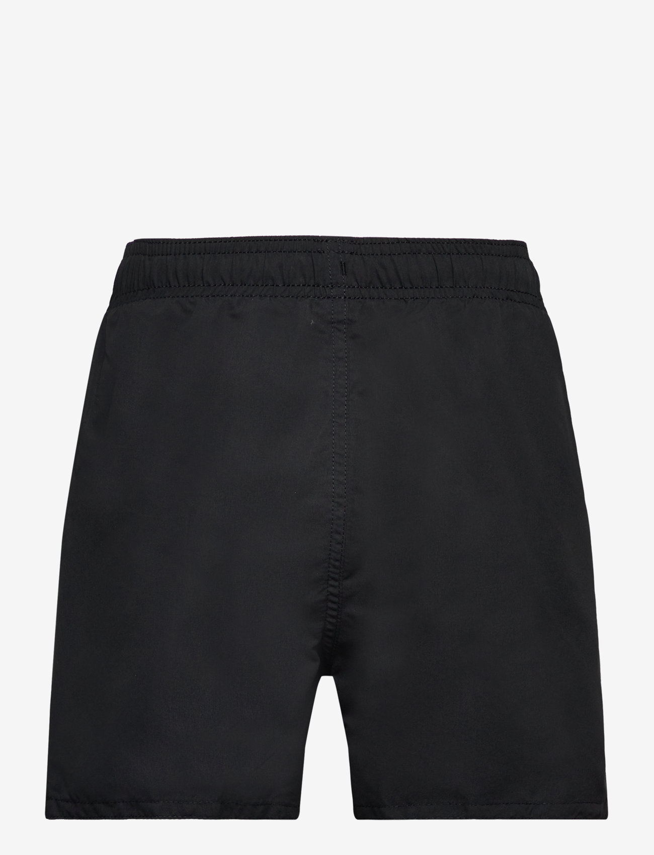 Arena - BOYS' BEACH BOXER SOLID R BLACK-WHITE - badebukser - black - 1