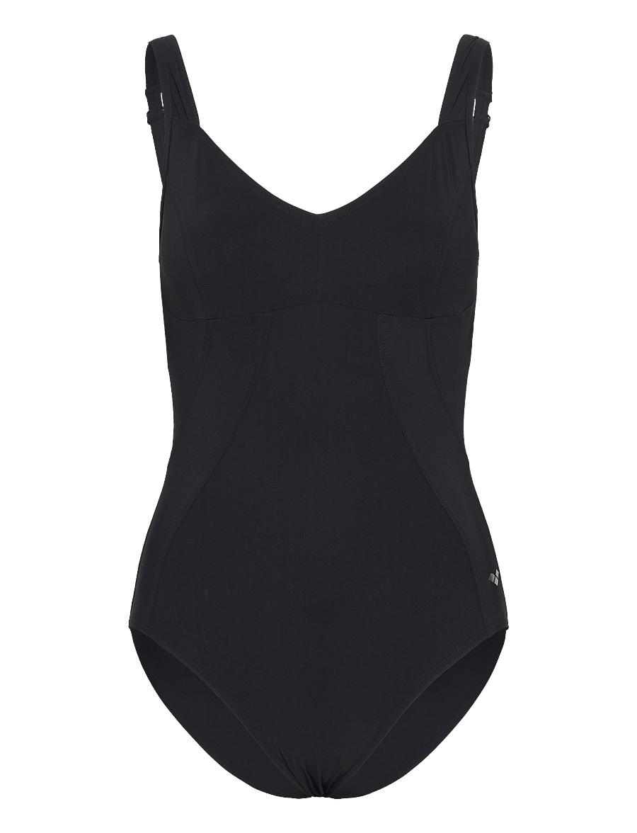 Arena - W VERTIGO ONE PIECE R BLACK - sport zwemkleding - black - 1
