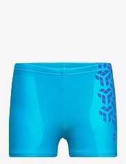 Arena - BOY'S ARENA KIKKO V SWIM SHORT GRAPHIC TURQUOISE-N - swim shorts - turquoise - 0