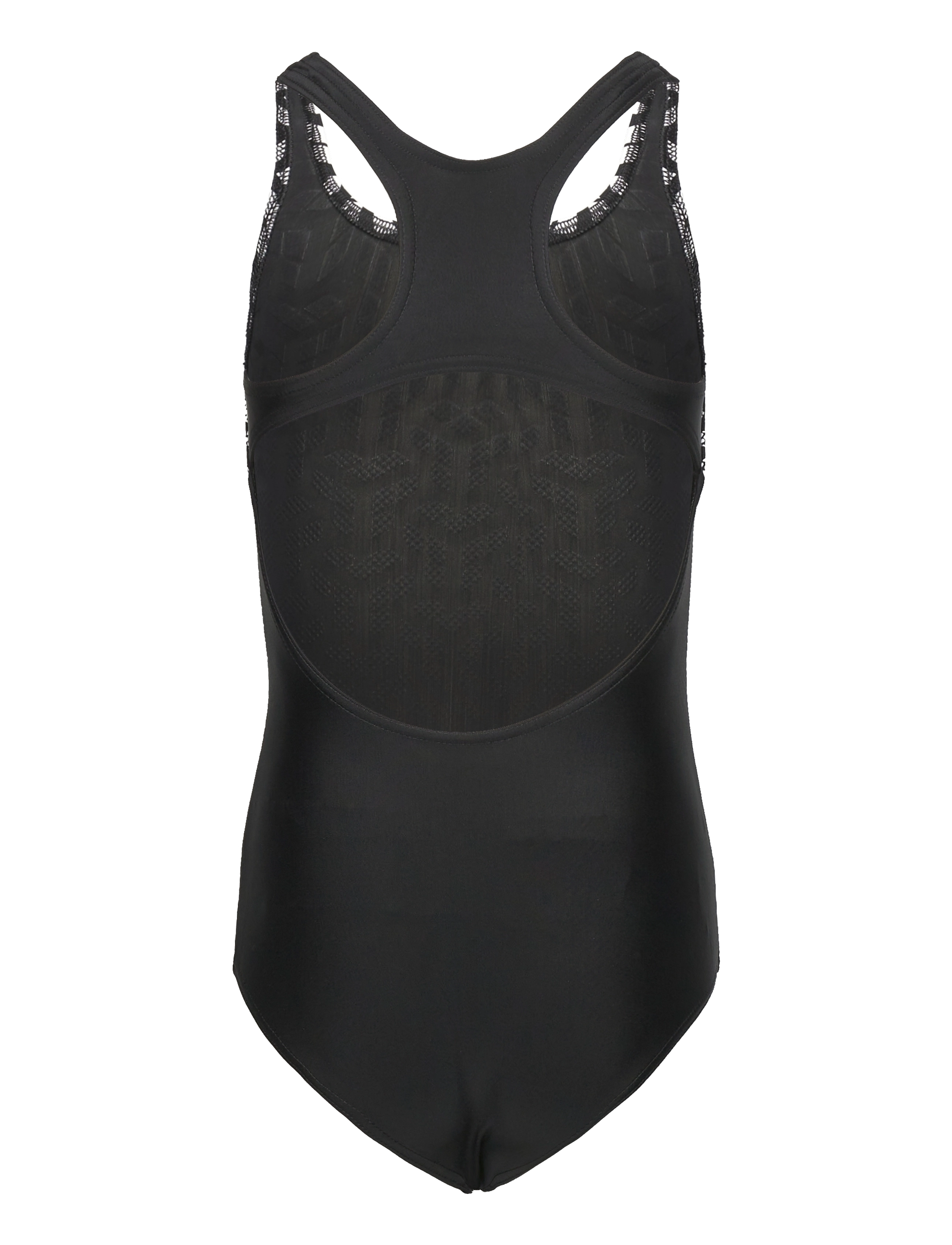 Arena - GIRL'S ARENA KIKKO V SWIMSUIT SWIM PRO BACK BLACK- - black - 1