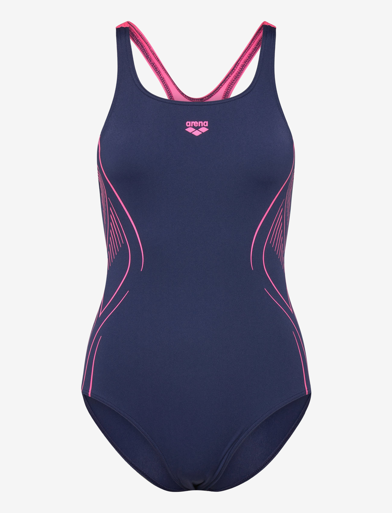 Arena - WOMEN'S ARENA REFLECTING SWIMSUIT SWIM PRO BACK LB - navy - 0
