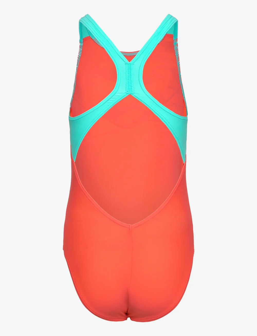 Arena - GIRL'S ARENA PASTIME SWIMSUIT V BACK - badedragter - calypso coral - 1