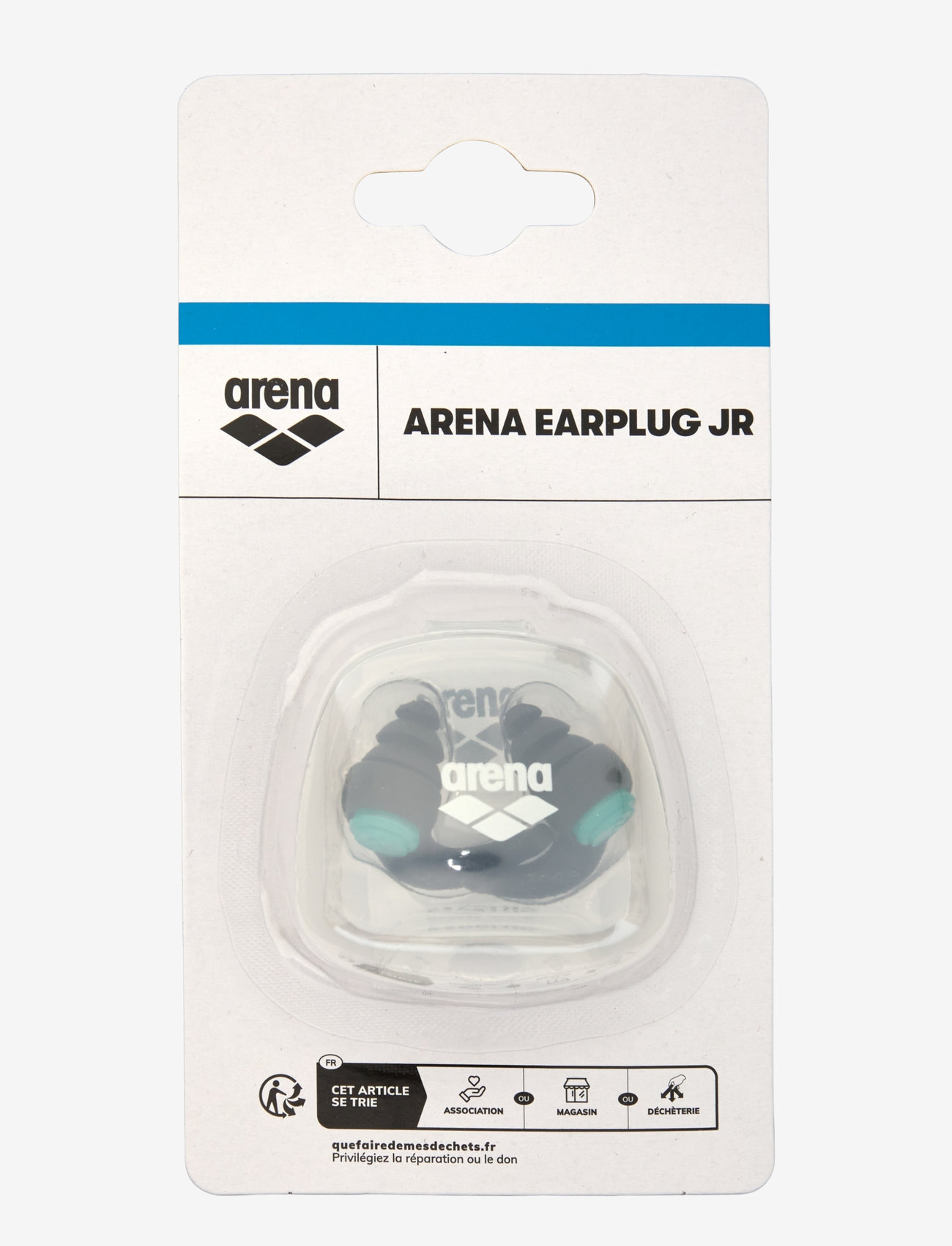 Arena - ARENA EARPLUG JUNIOR - ujumistarvikud - black-water - 0