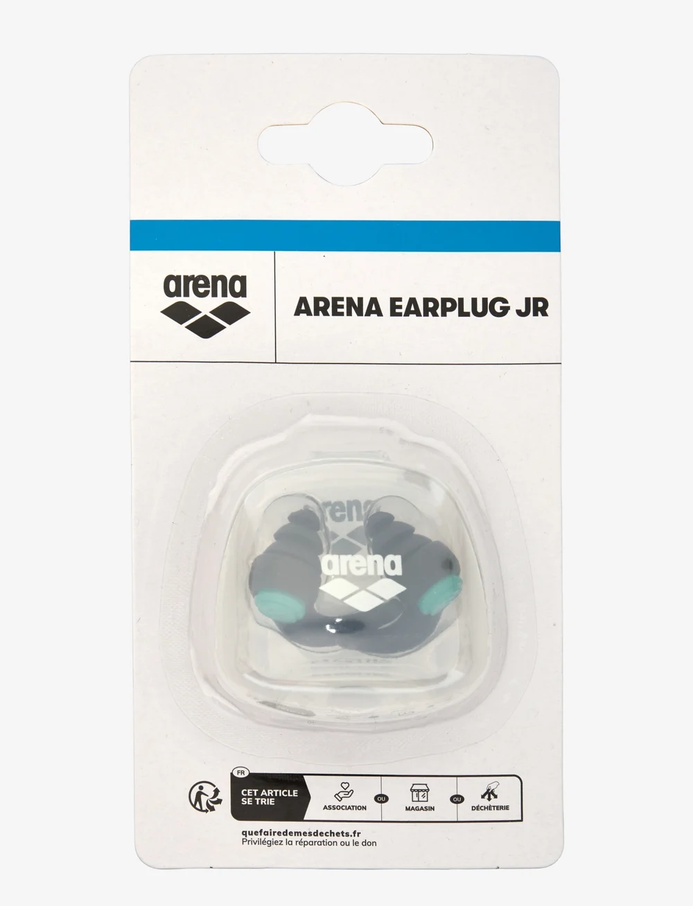 Arena - ARENA EARPLUG JUNIOR - schwimmzubehör - black-water - 0
