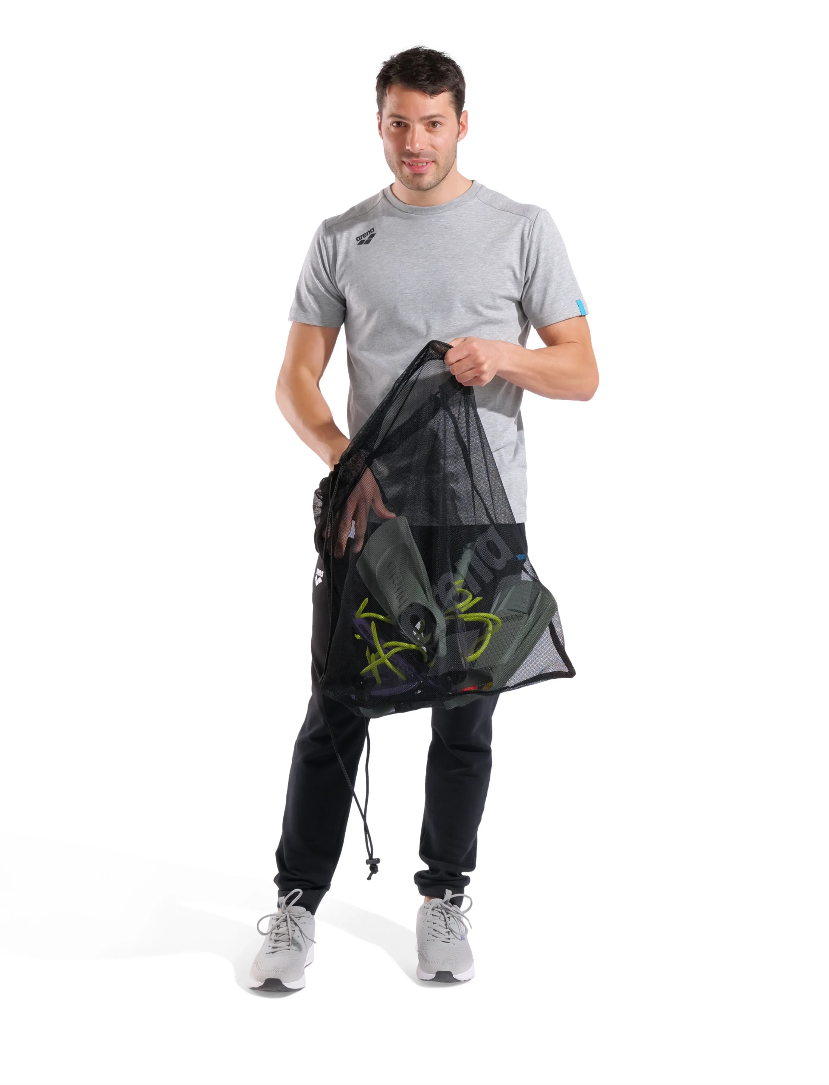 Arena Arena One Go Mesh Bag, One Size, Black, Sport Training Bags > Sport Gym Bags, Herre