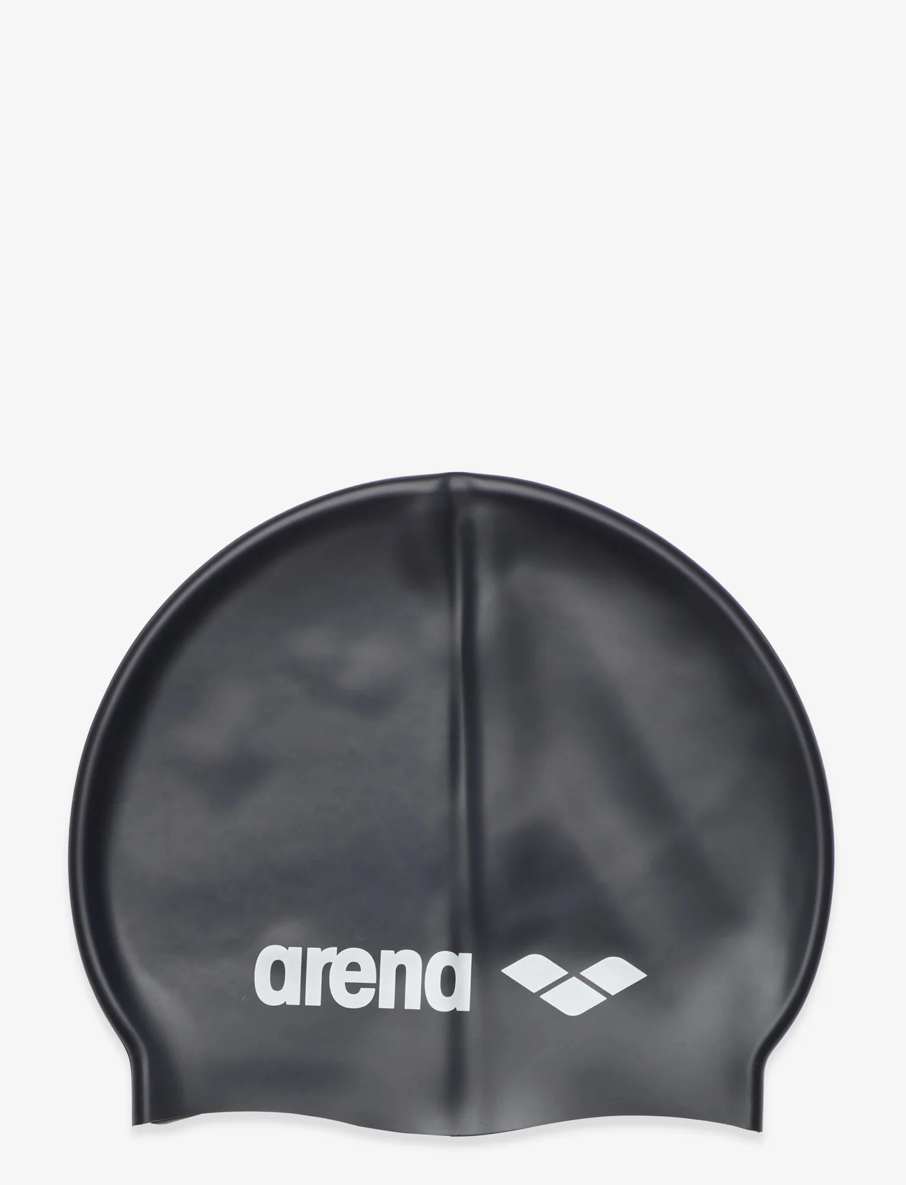 Arena - CLASSIC SILICONE JR BLACK-SILVER - swimming accessories - black,silver - 0