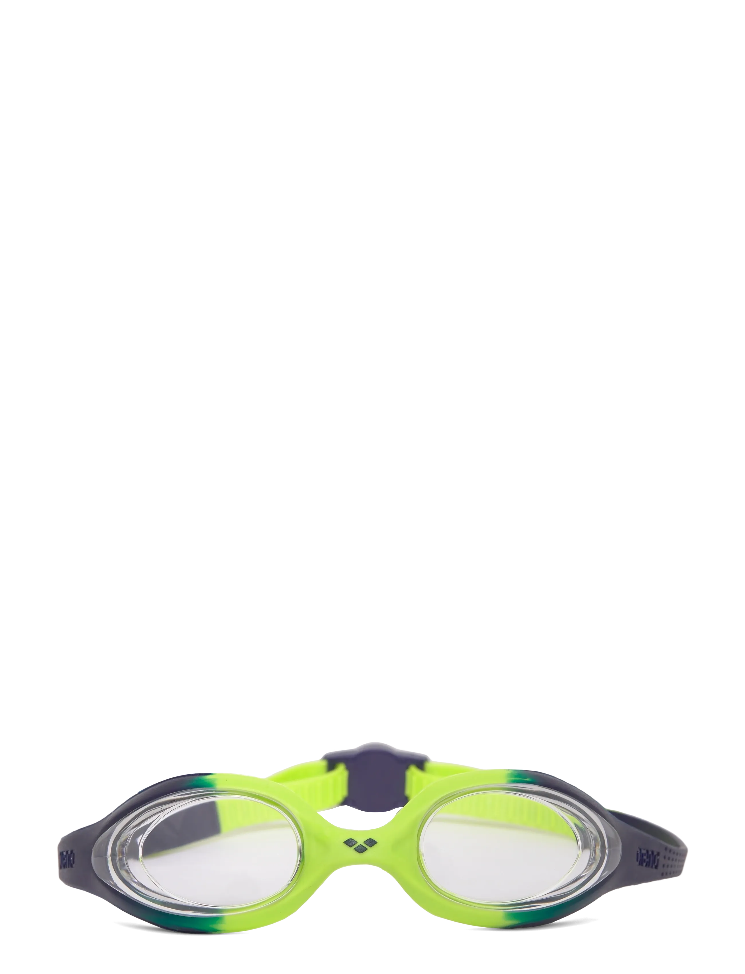 Arena Spider Jr Navy,Clear,Citronella, Børn, Junior Svømmebriller, Grøn, Str: ONE SIZE