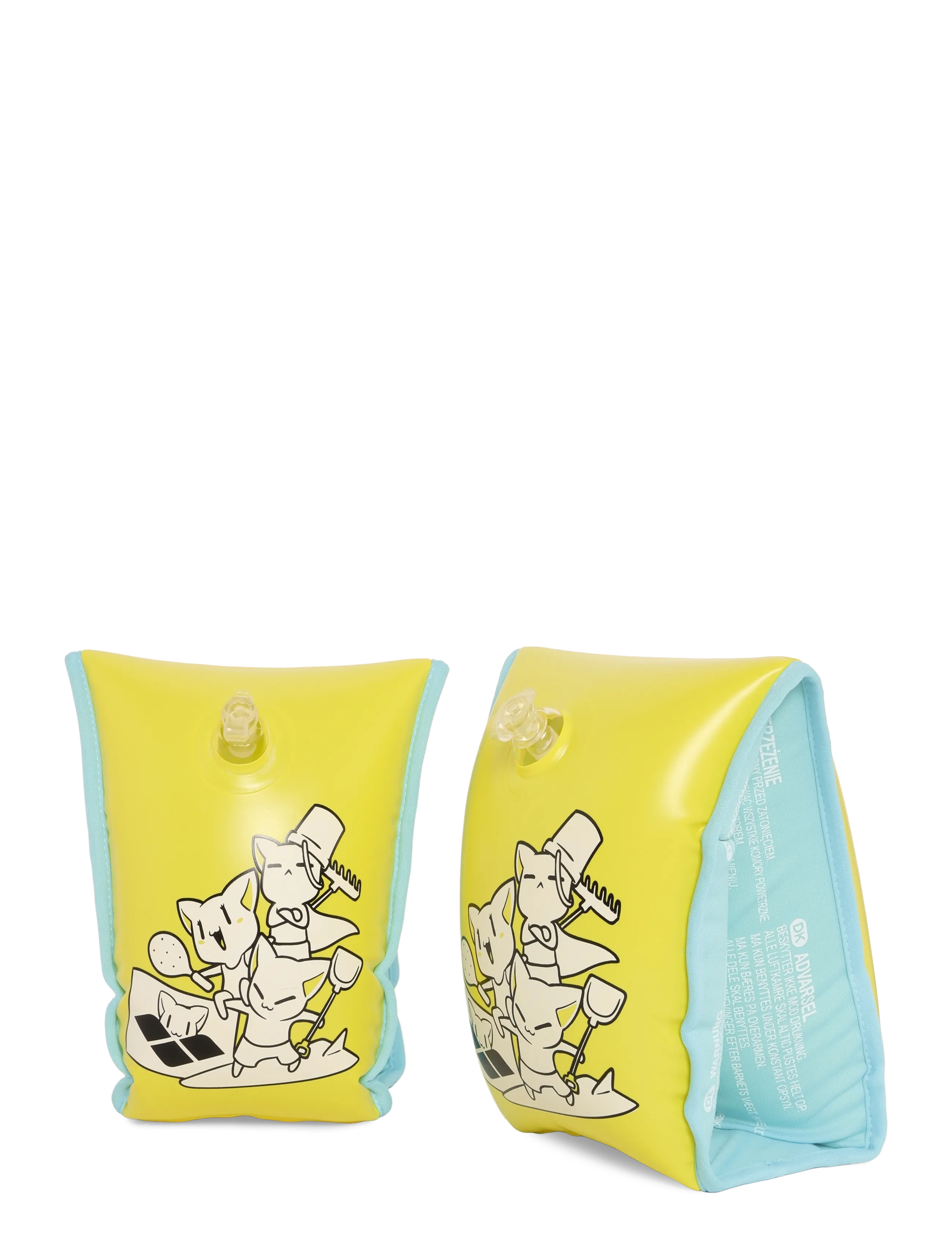 Arena Friends Soft Armband, Børn, Svømmevinger, Gul, Str: 1-3Y