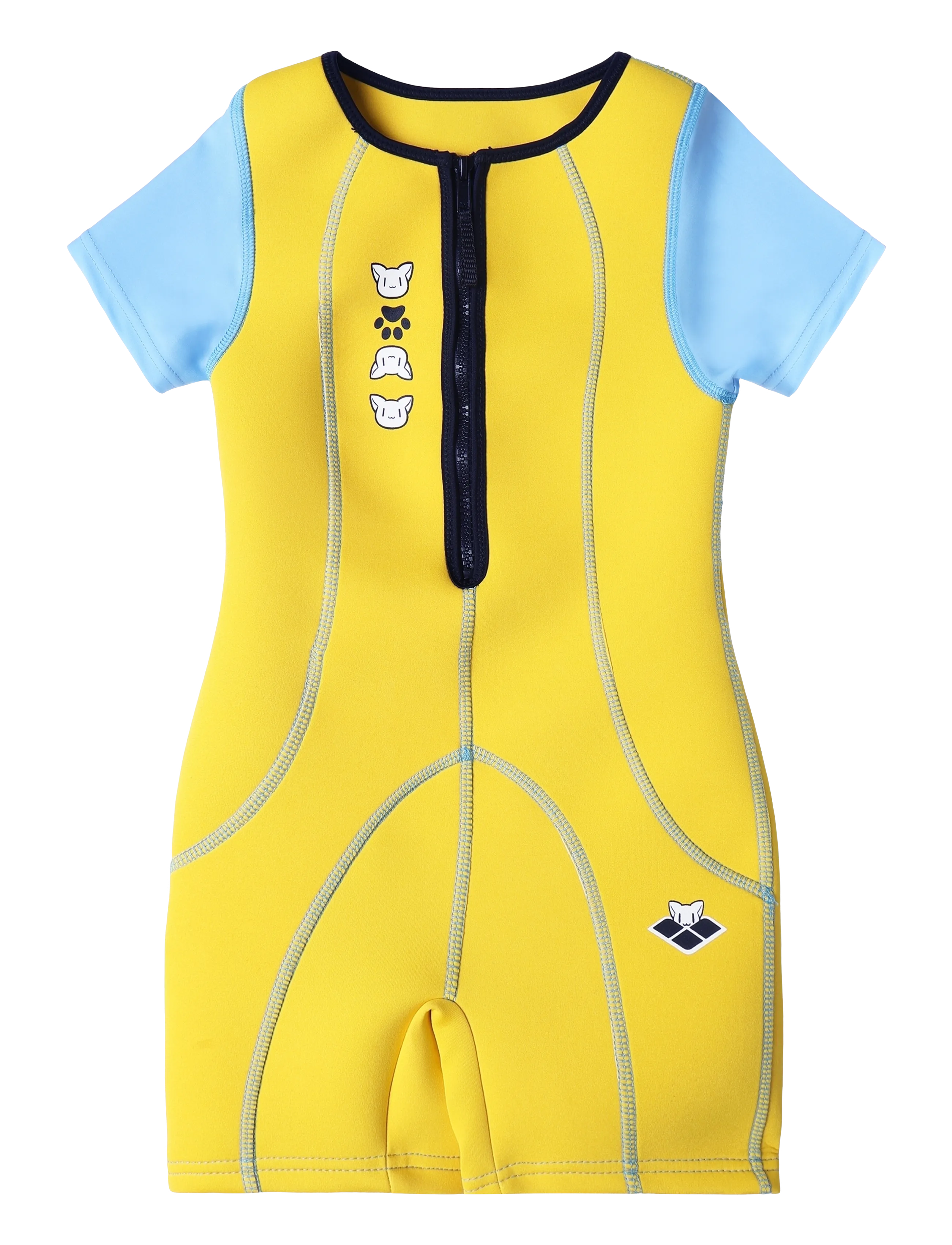 Arena FRIENDS WARMSUIT - Badeanzüge - YELLOW / yellow