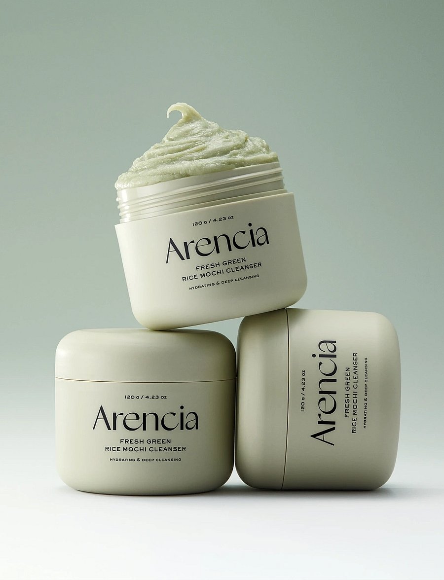 Arencia - Fresh Green Rice Mochi Cleanser - clear - 0