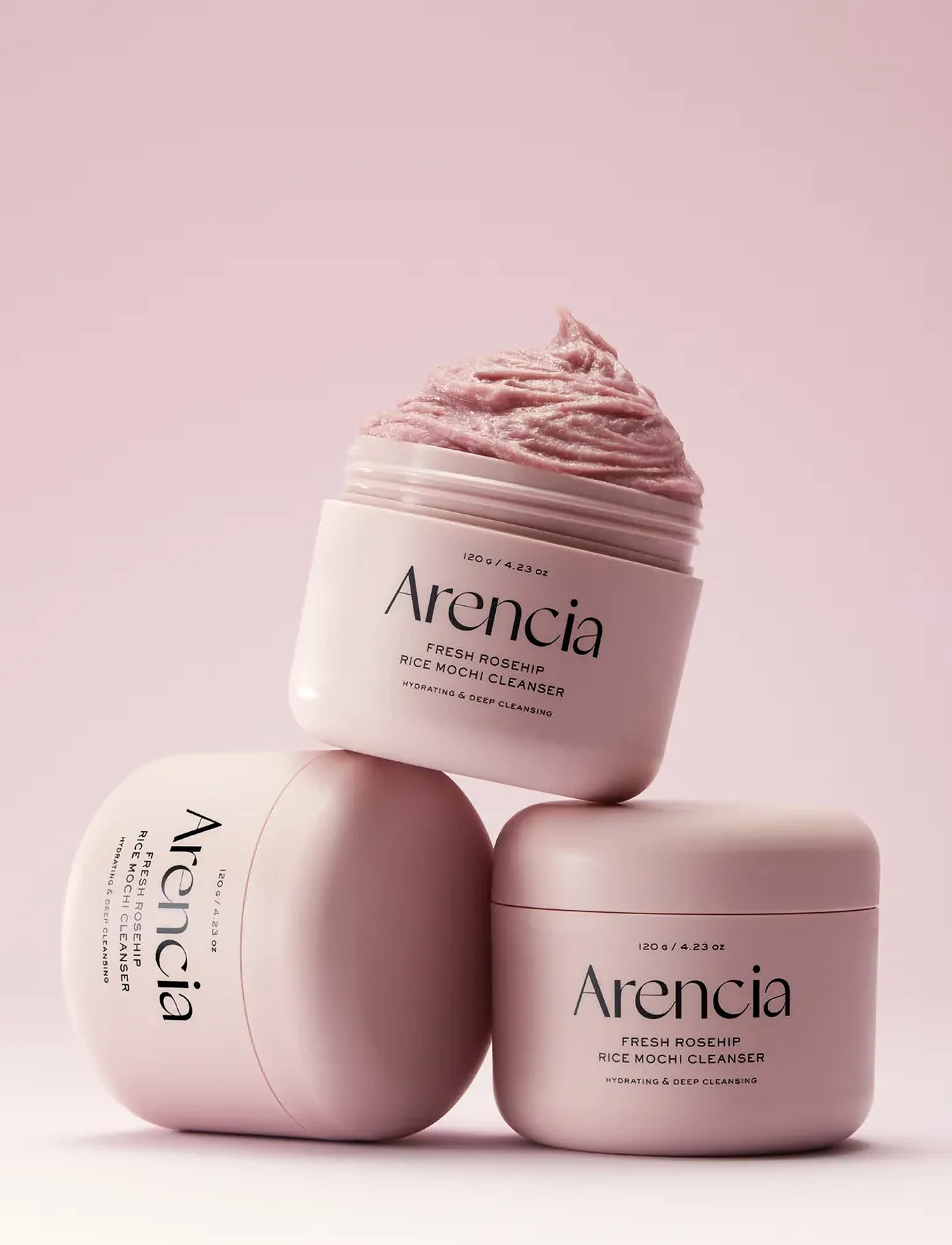 Arencia - Fresh Rosehip Rice Mochi Cleanser - cleansing balm - clear - 2