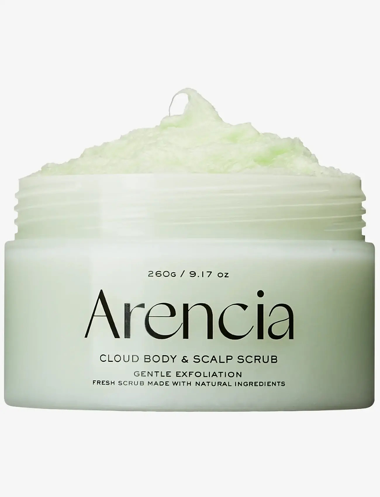Arencia - Fresh Cloud Body & Scalp Scrub Geranium & Primrose - kuorinta – vartalo - clear - 1