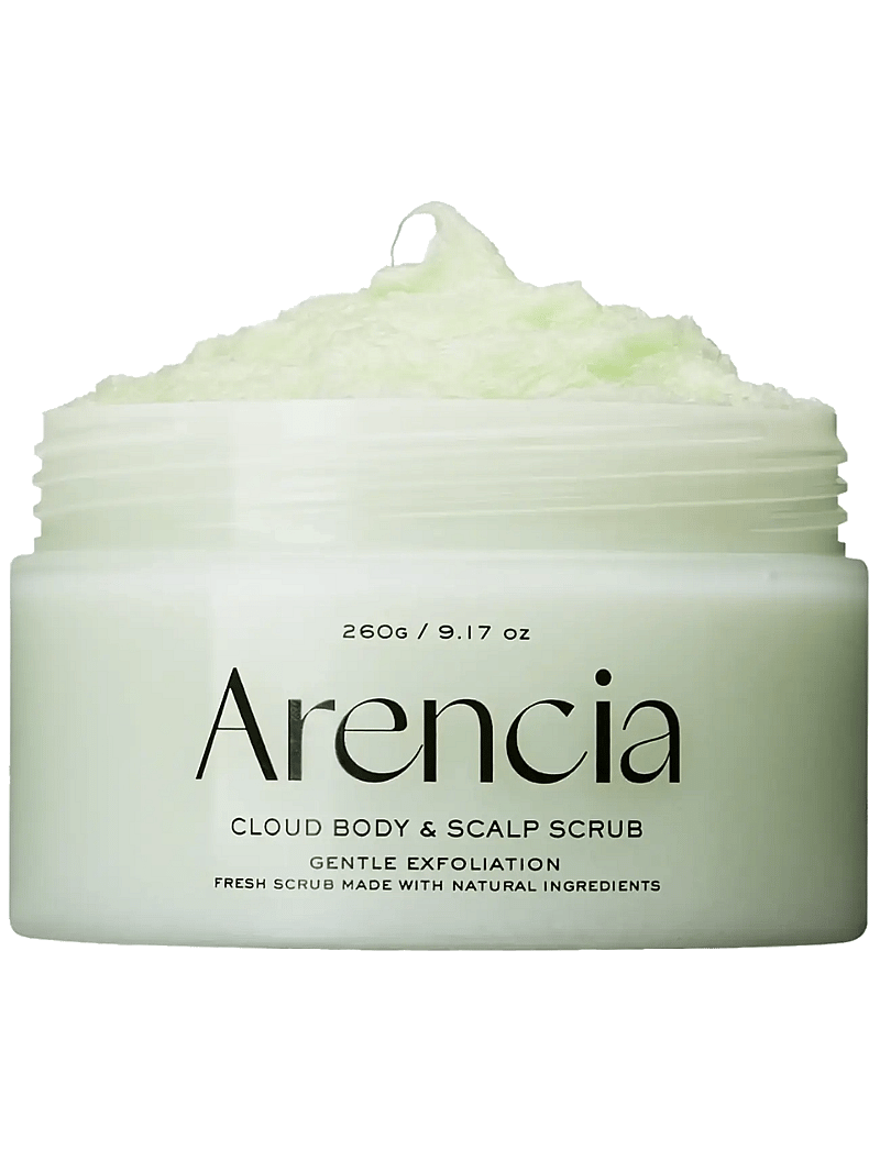 Arencia - Fresh Cloud Body & Scalp Scrub Geranium & Primrose - kuorinta – vartalo - clear - 1