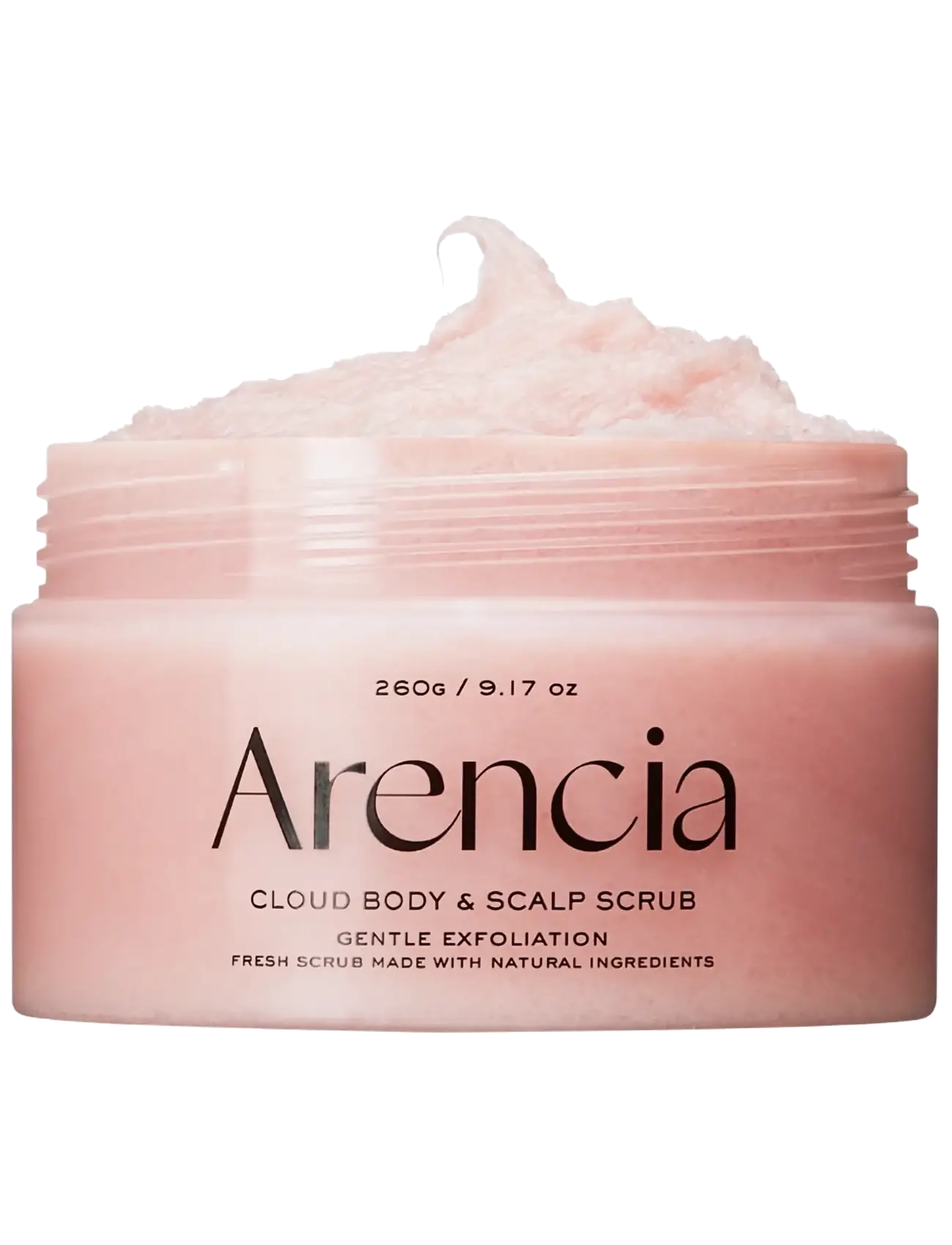 Arencia Fresh Cloud Body & Scalp Scrub Lavender & Pear, 260 G, Nude, Treatments > Scalp Care, Dame