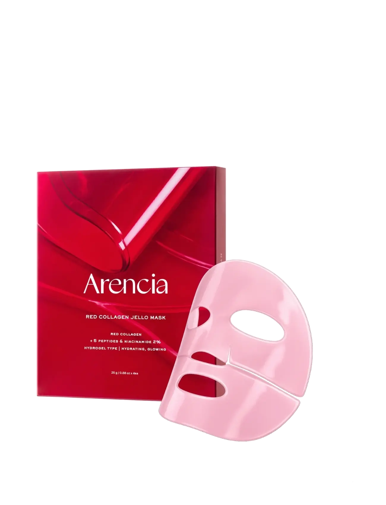 Arencia - Arencia - Red Collagen Jello Mask (4 pcs.) - clear - 1
