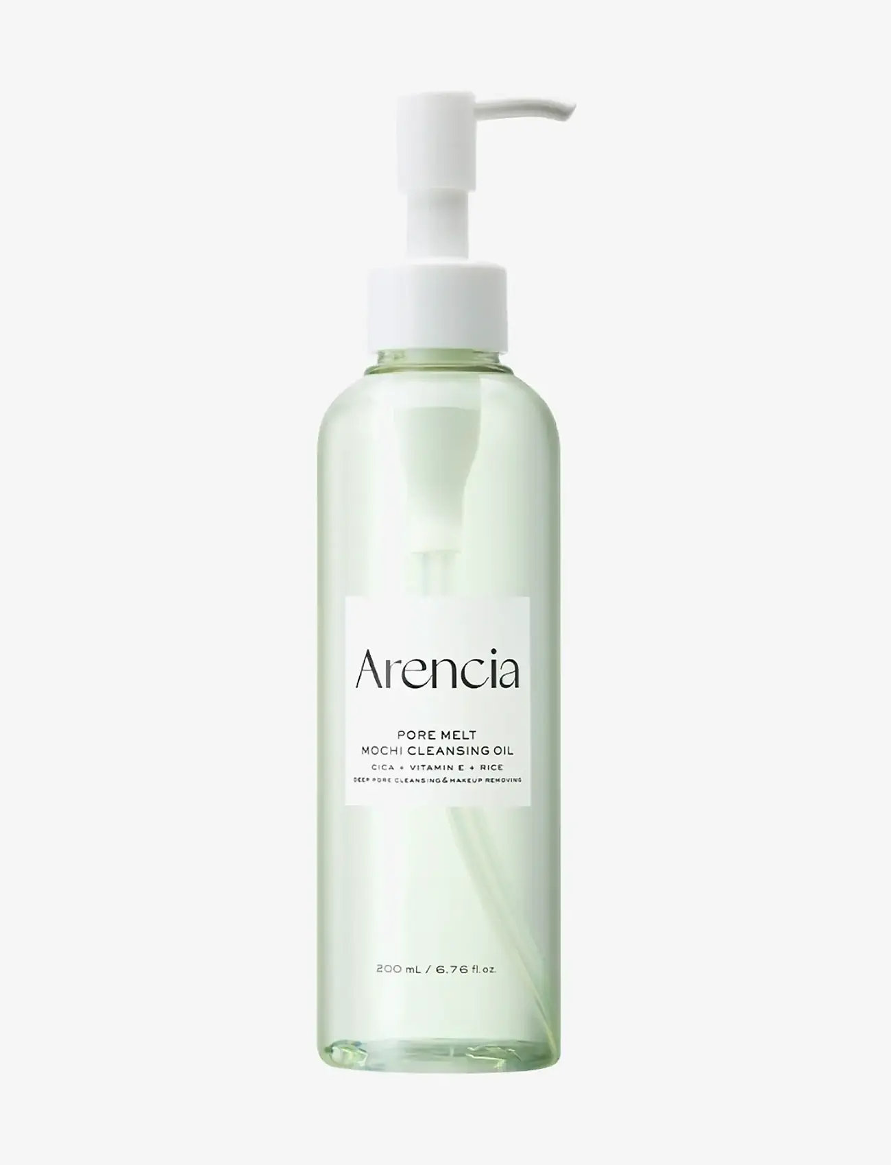 Arencia - Arencia - Pore Melt Mochi Cleansing Oil (200ml.) - rengöringsolja - clear - 1
