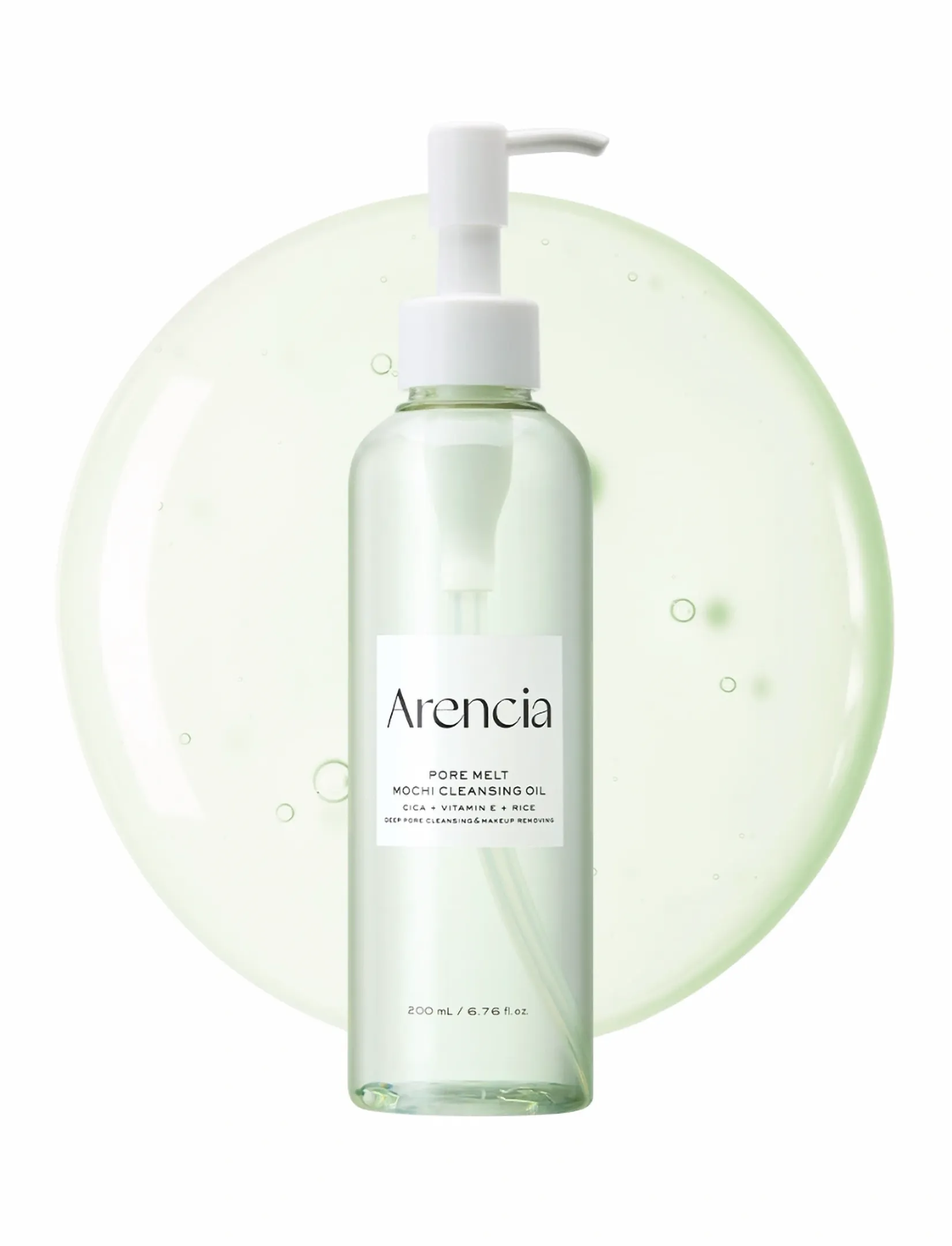 Arencia Arencia - Pore Melt Mochi Cleansing Oil (200ml), 200 ml, Nude, Rensemidler > Olierense, Dame