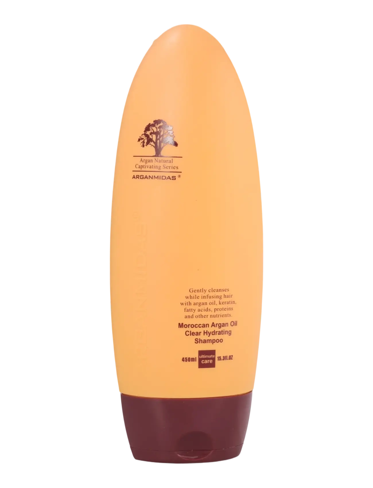 Arganmidas Clear Hydrating Shampoo, Shampoo, Orange, Str: 450 ML