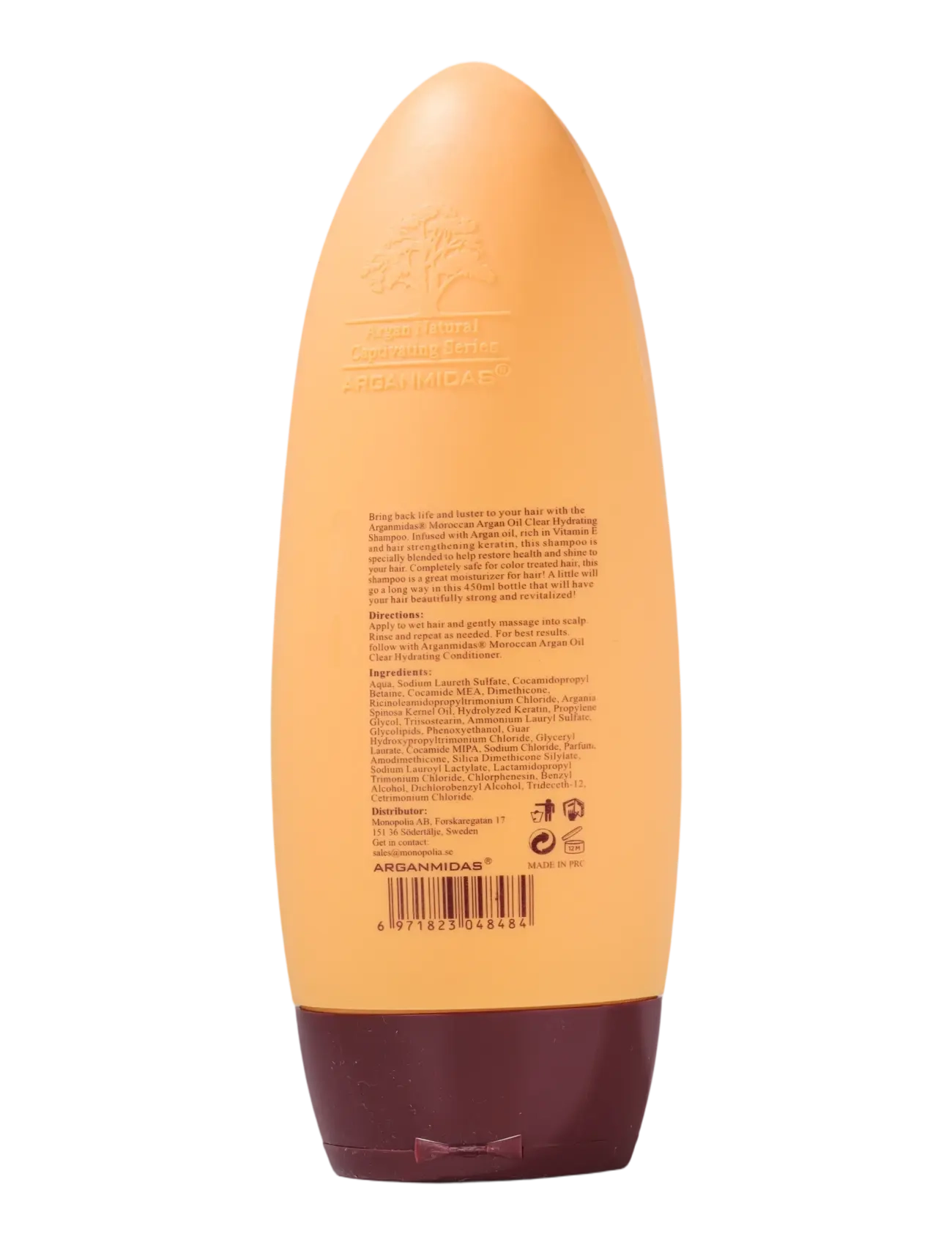 Arganmidas Clear Hydrating Shampoo dam – bild 2