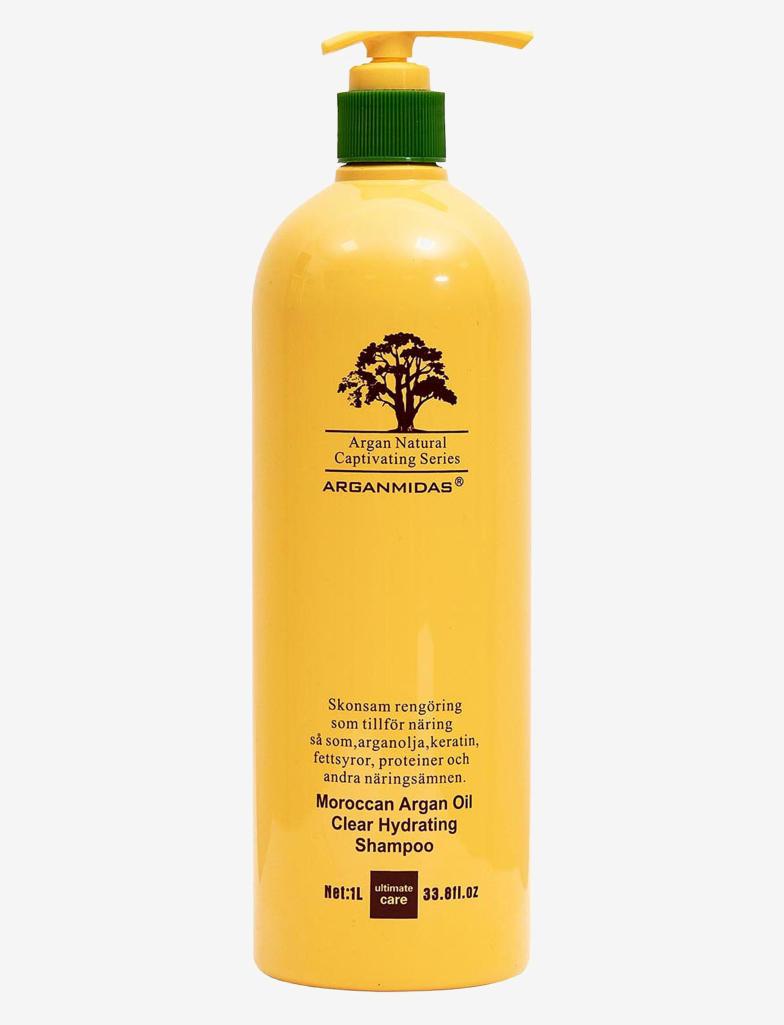 Arganmidas Clear Hydrating Shampoo, Shampoo, Nude, Str: 1000 ml