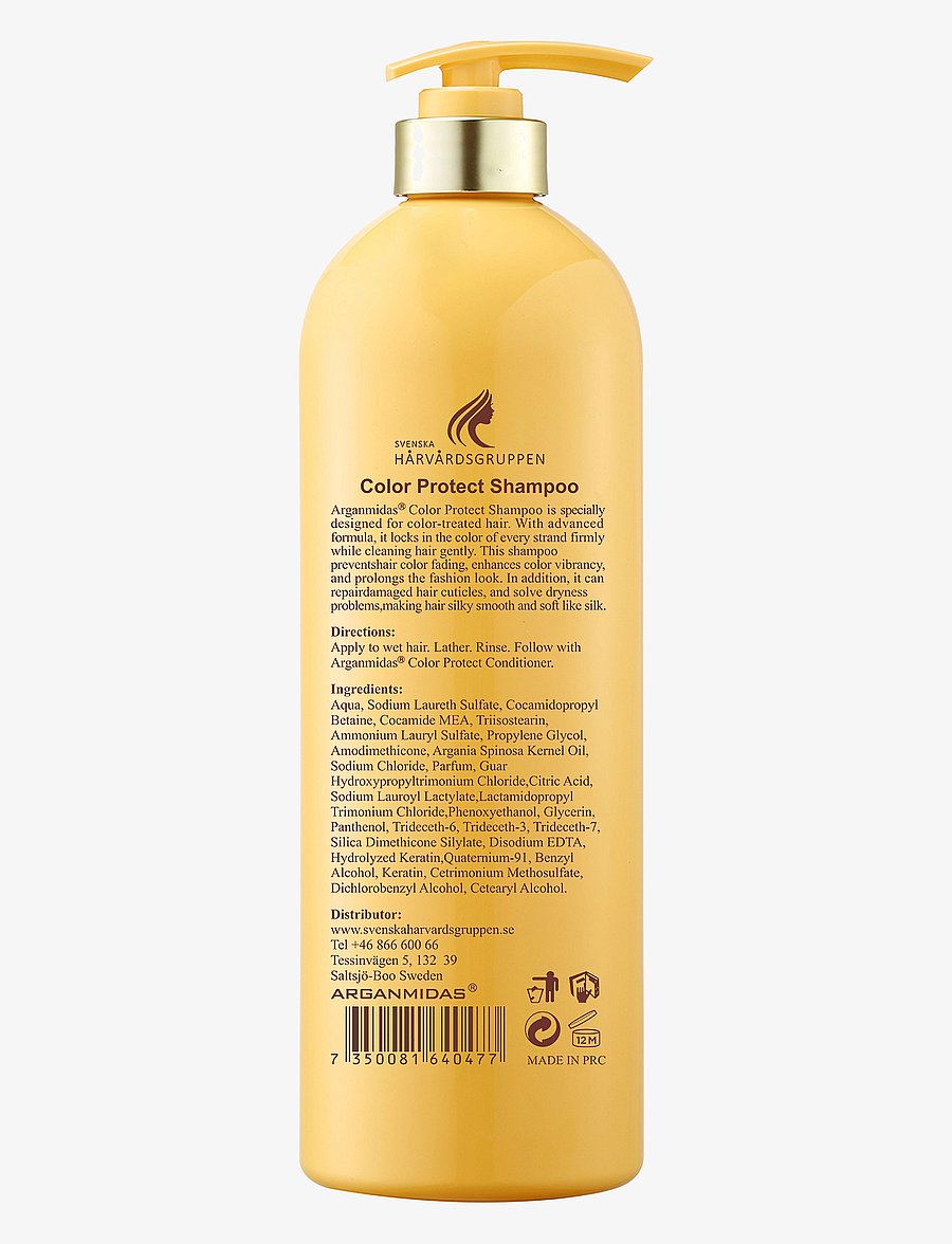 Arganmidas - Arganmidas Color Protect Shampoo - Šampoon - no color - 1