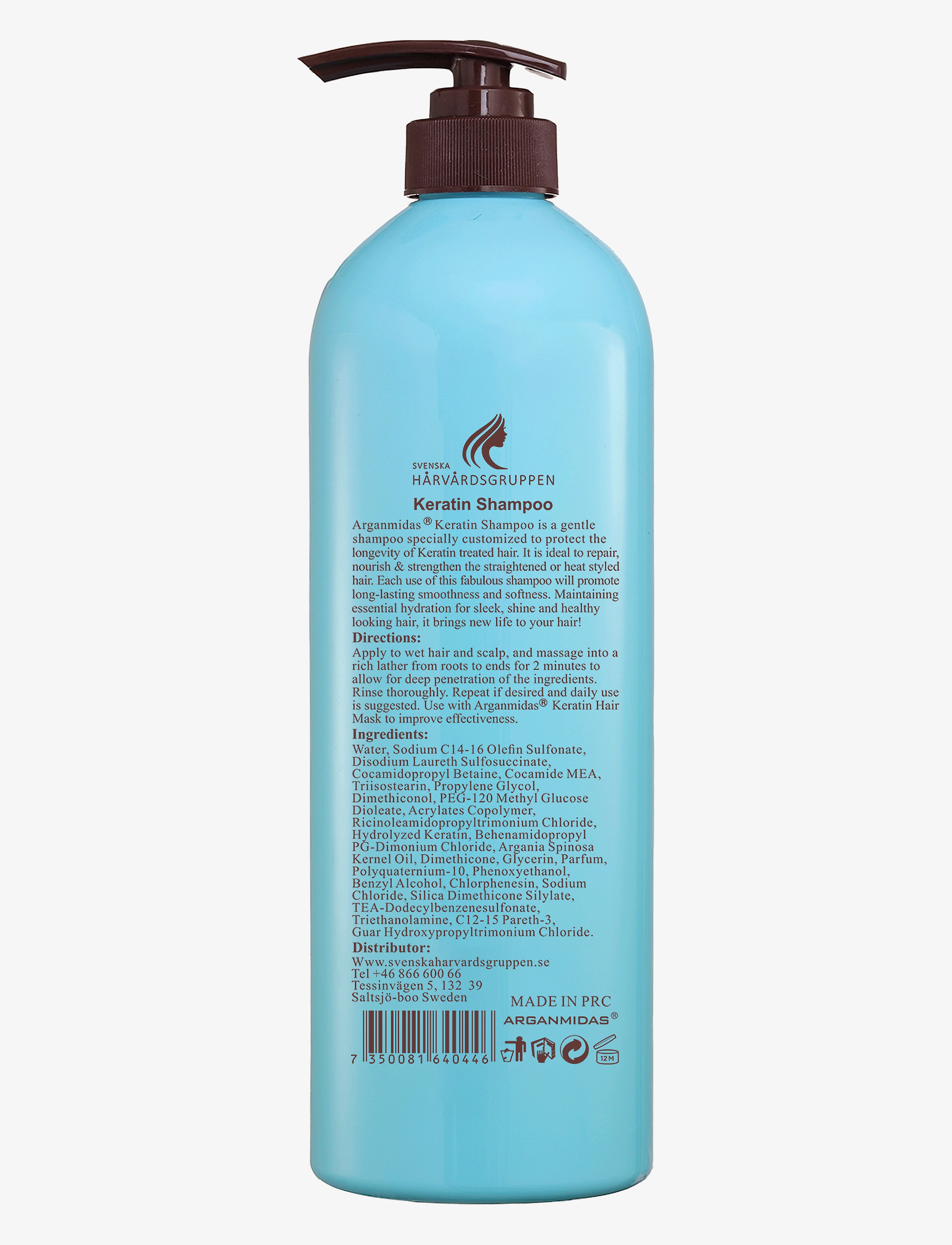 Arganmidas - Arganmidas Keratin Treatment Shampoo - Šampoon - no color - 1