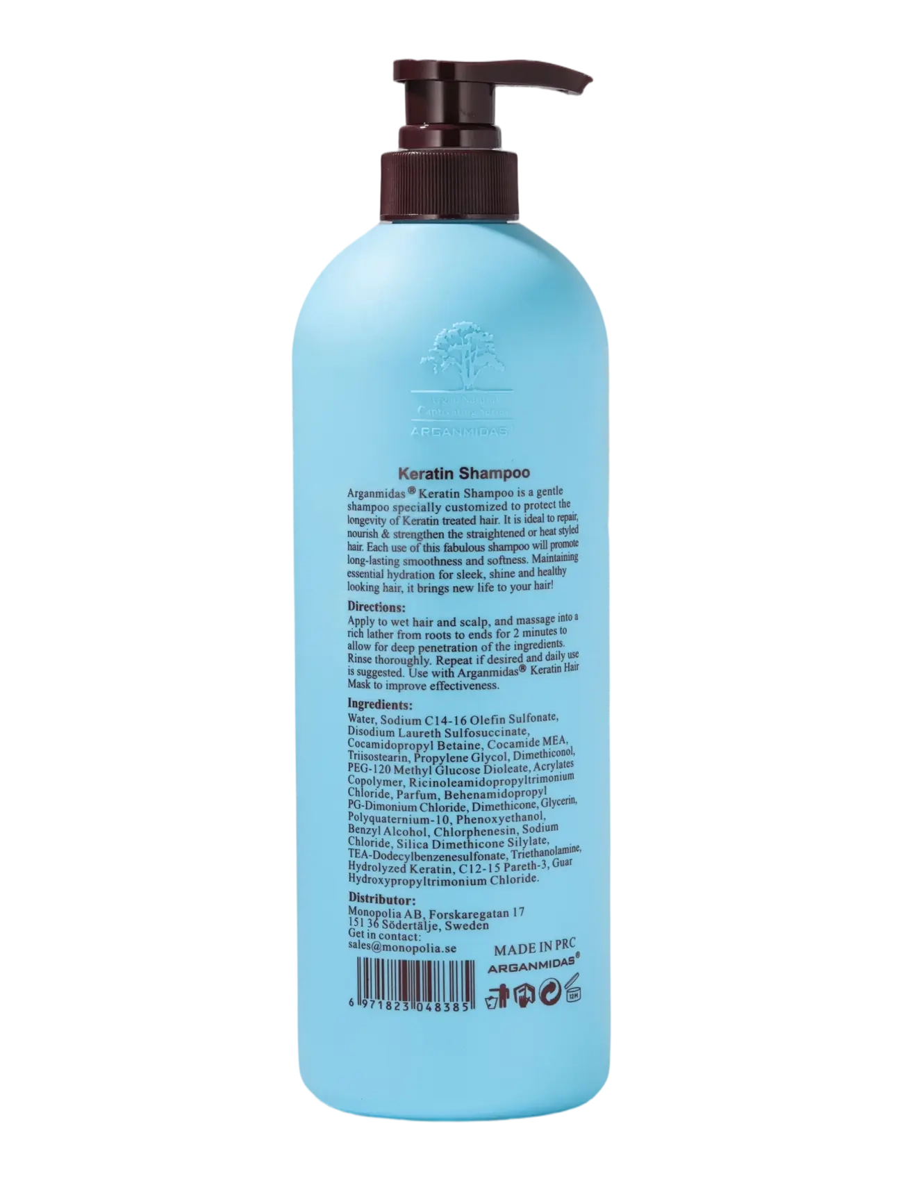 Arganmidas - Arganmidas Keratin Treatment Shampoo - Šampoon - no color - 2