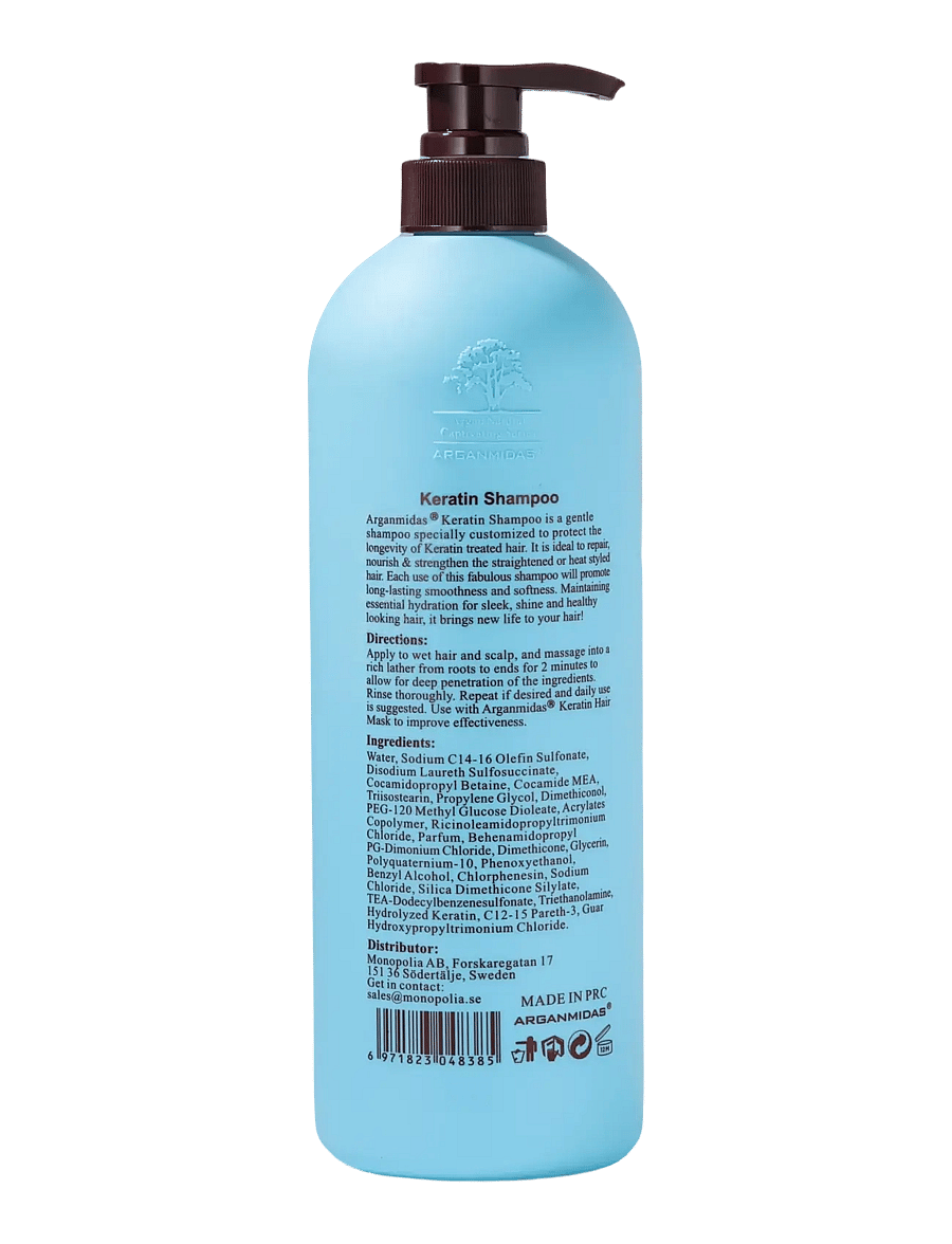 Arganmidas - Arganmidas Keratin Treatment Shampoo - Šampoon - no color - 2