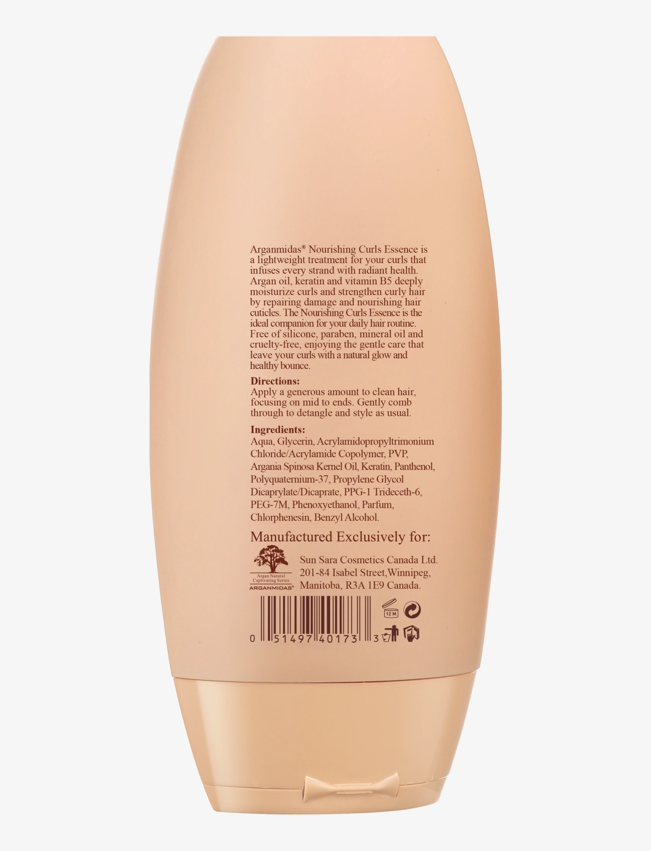 Arganmidas - Nourishing Curls Essence - alhaisimmat hinnat - no color - 1