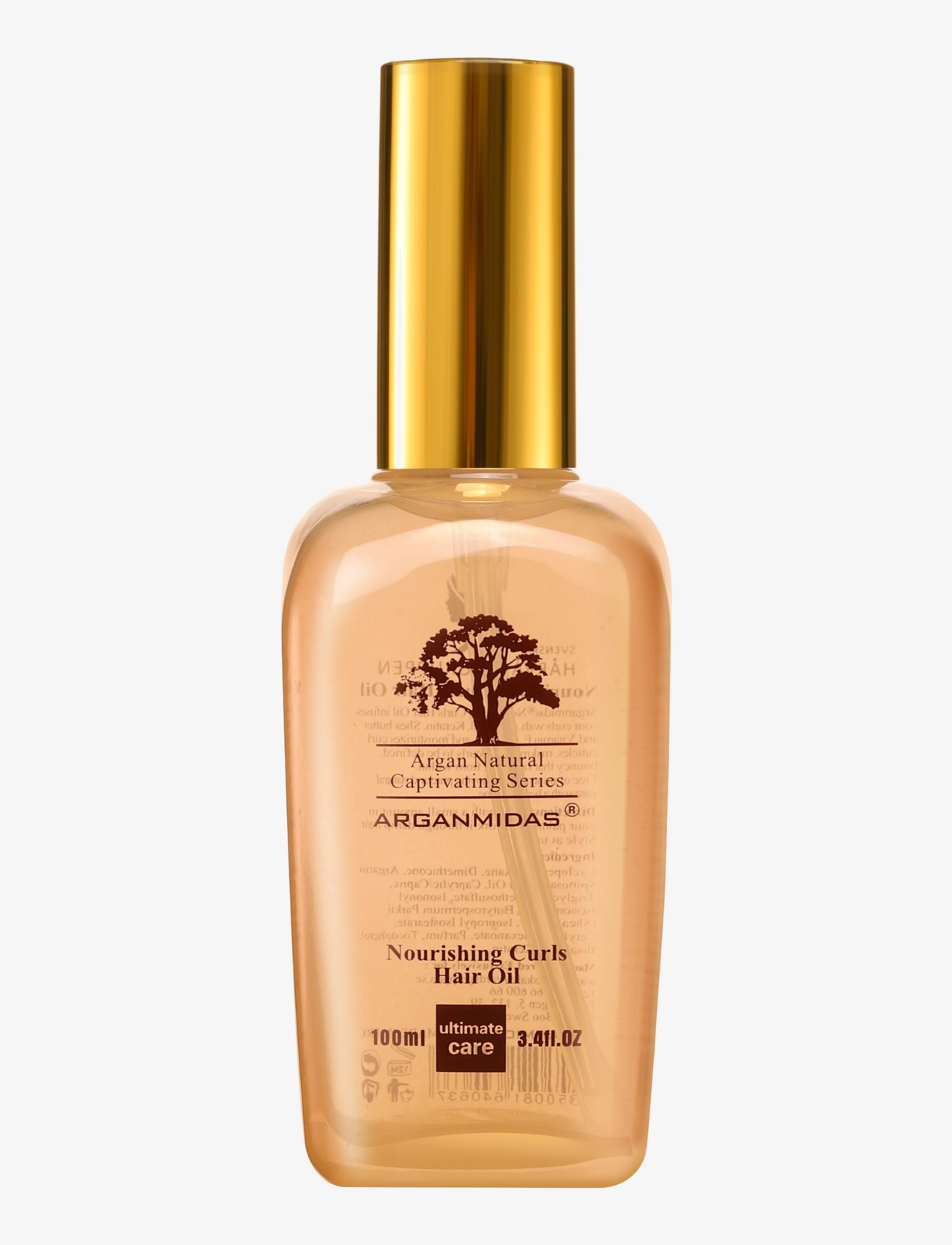 Arganmidas Nourishing Curls Hair Oil - Hårpleje - NO COLOR / undefined