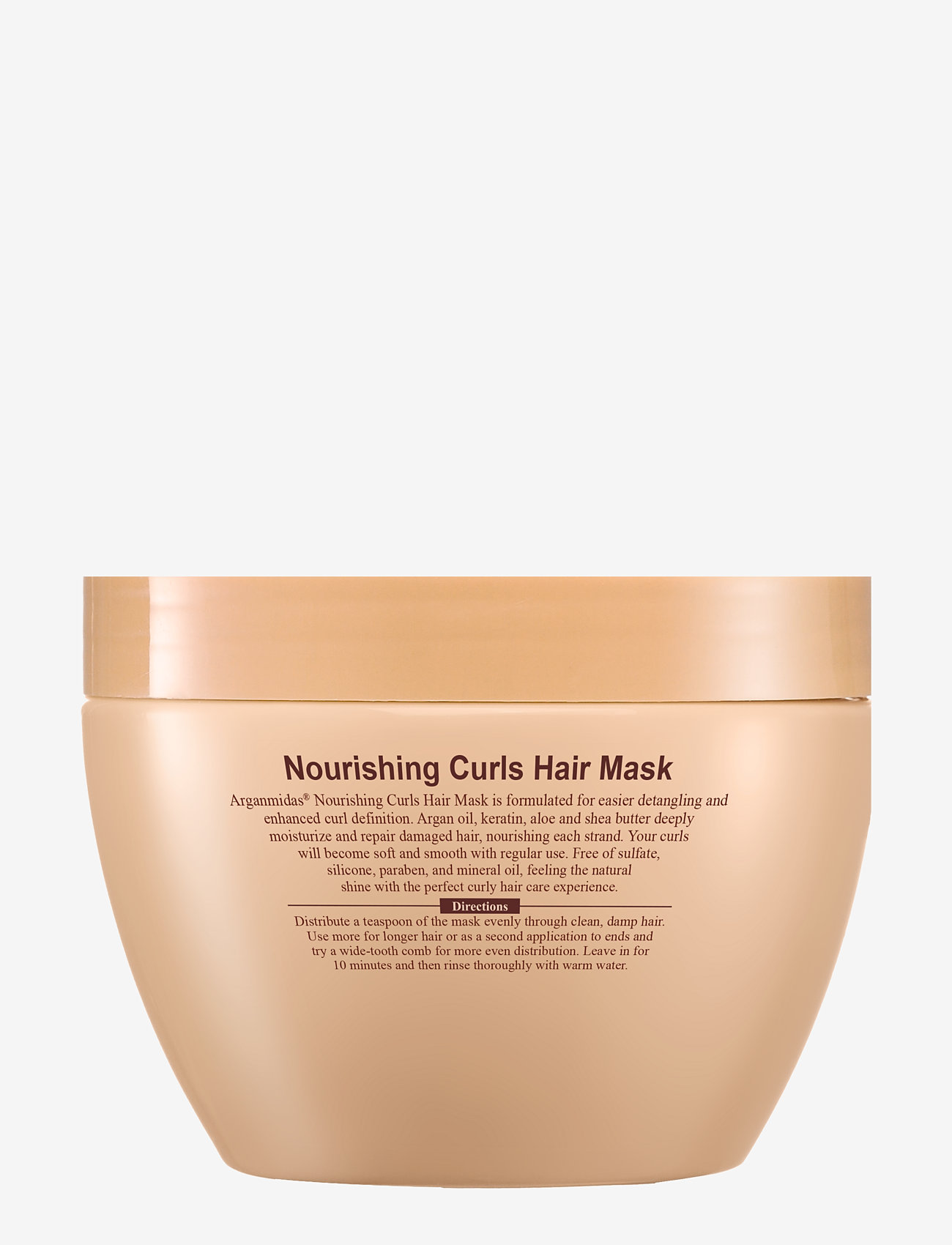 Arganmidas - Nourishing Curls Hair Mask - hårmasker - no color - 2