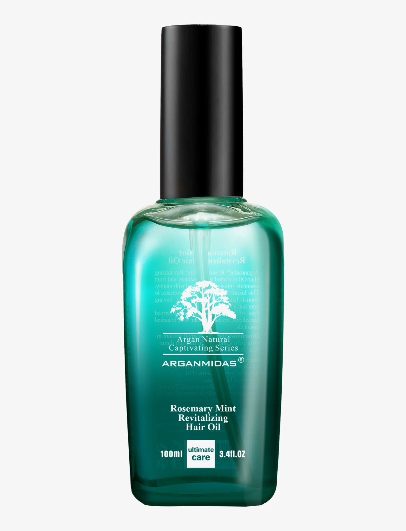 Arganmidas Rosemary Mint Revitalizing Hair Oil - Hårpleje - NO COLOR / undefined