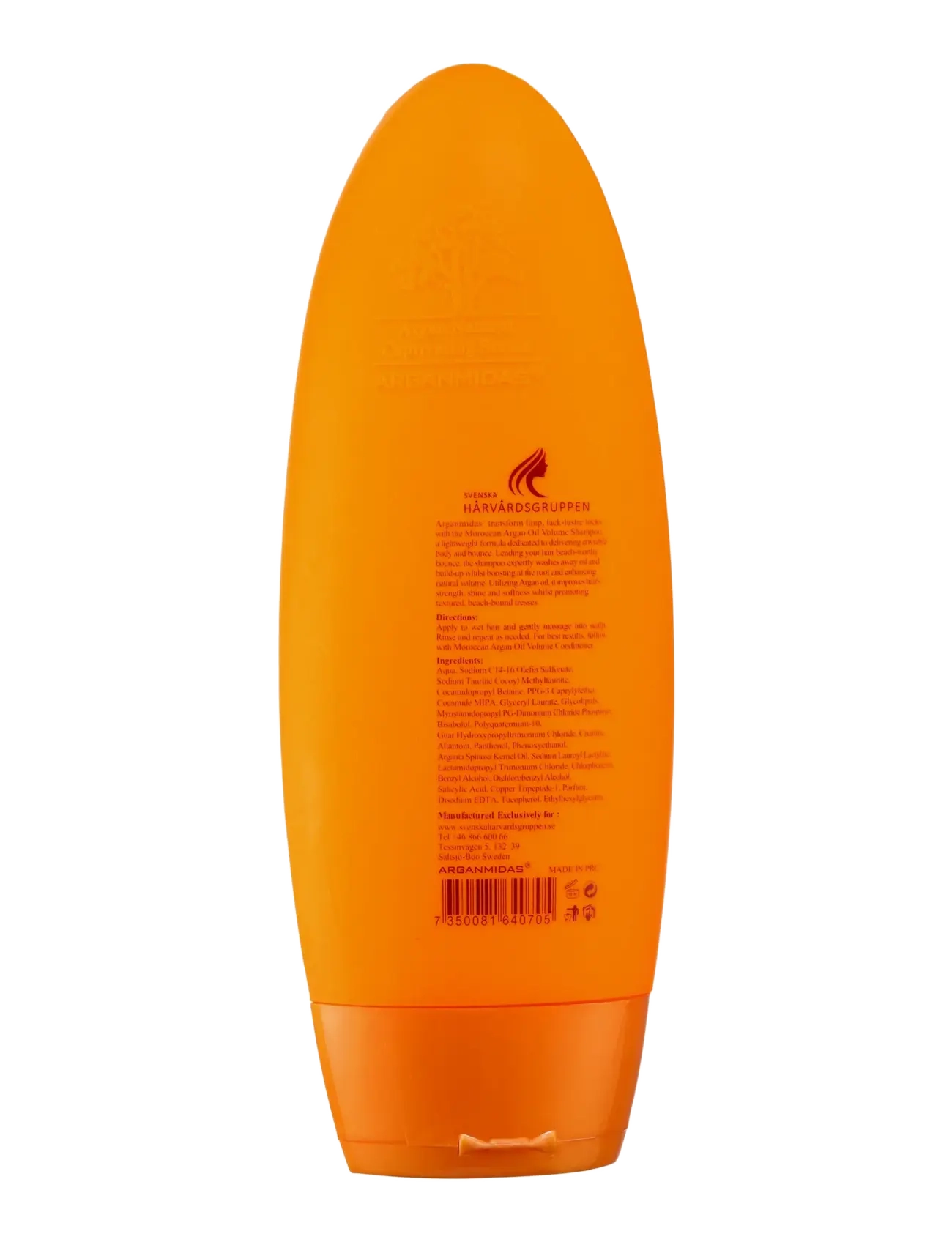 Arganmidas - Moroccan Argan Oil Volume Shampoo - hårpleje - no color - 1