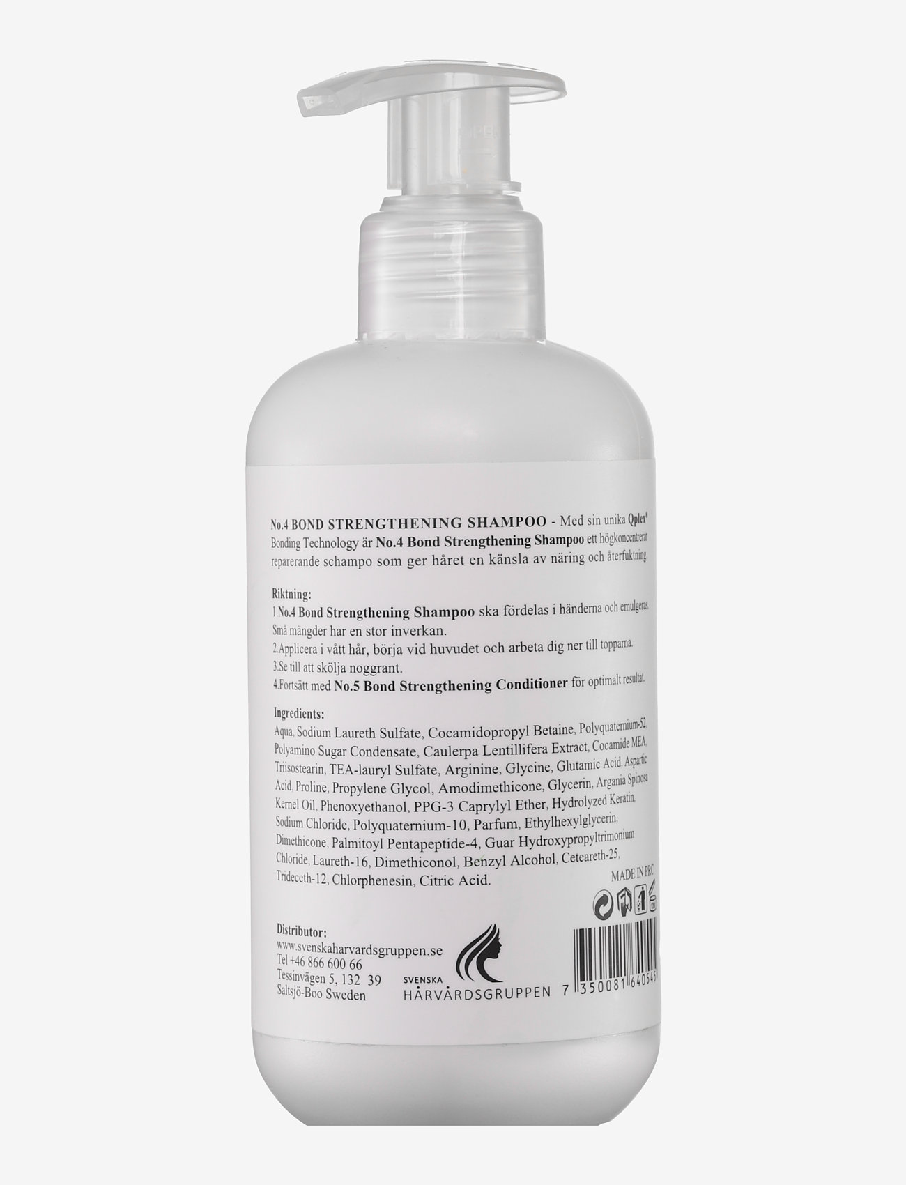 Arganmidas - Qplex No.4 BOND MAINTENANCE SHAMPOO - hårpleje - hair care - 1