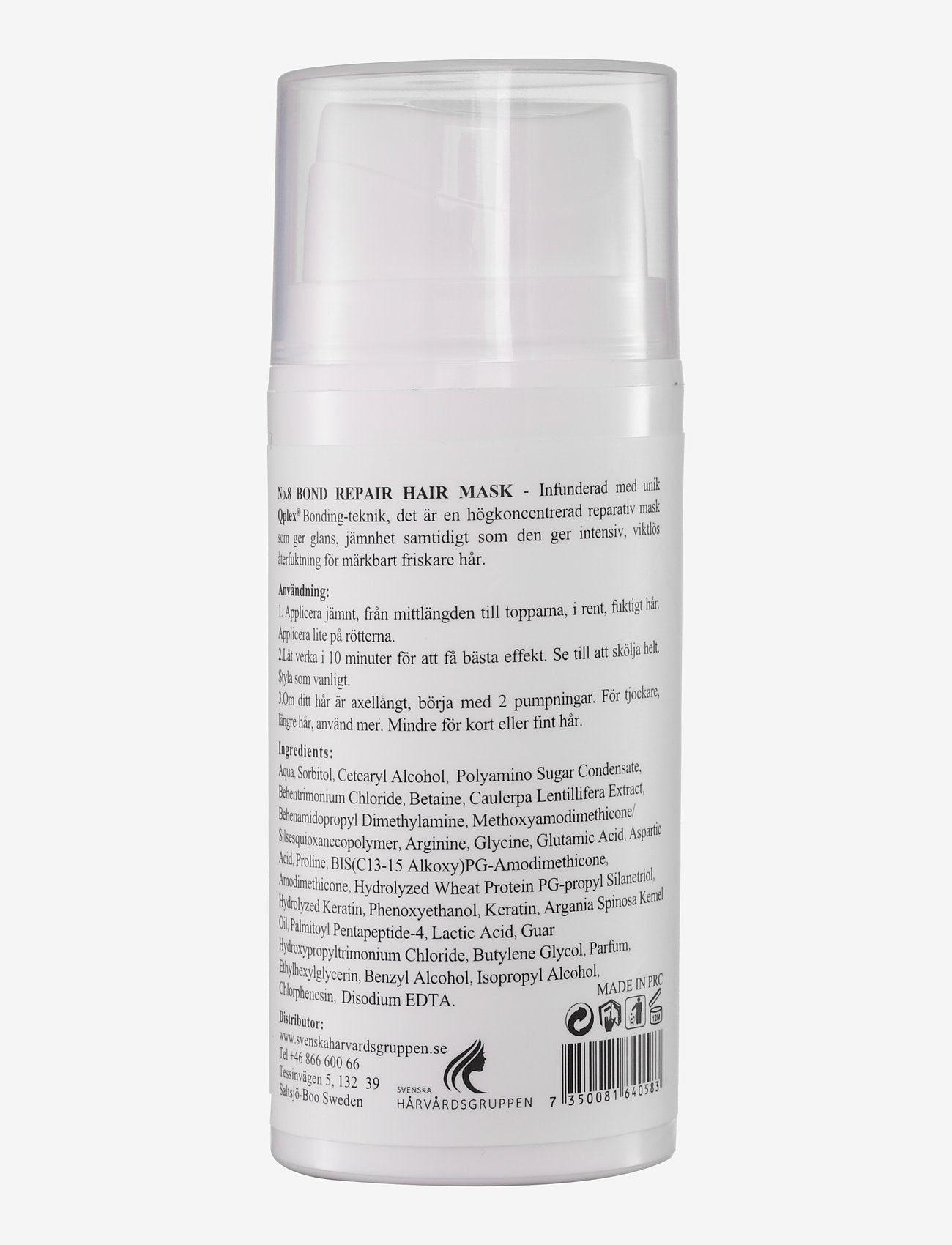 Arganmidas - Qplex No.8 BOND INTENSE MOISTURE MASK - hårmasker - hair care - 1