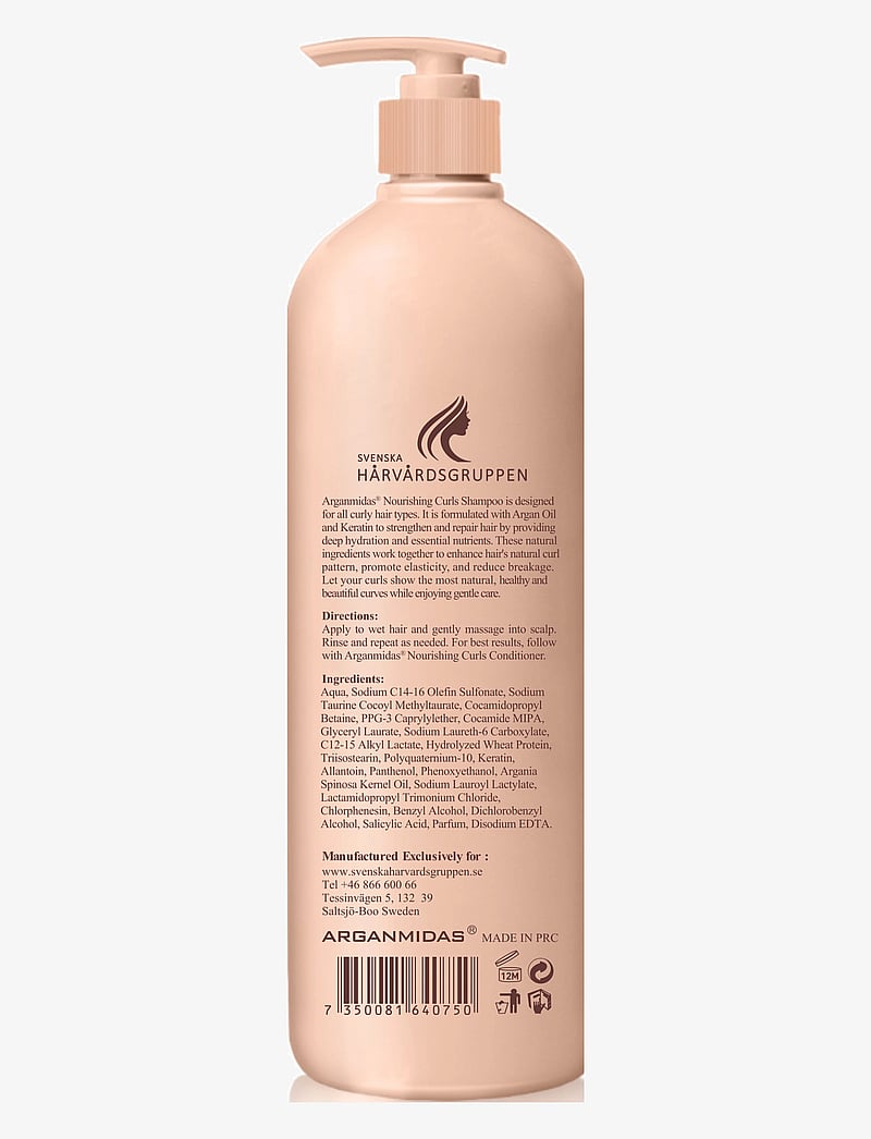 Arganmidas - Nourishing Curls Shampoo - Šampoon - no color - 2