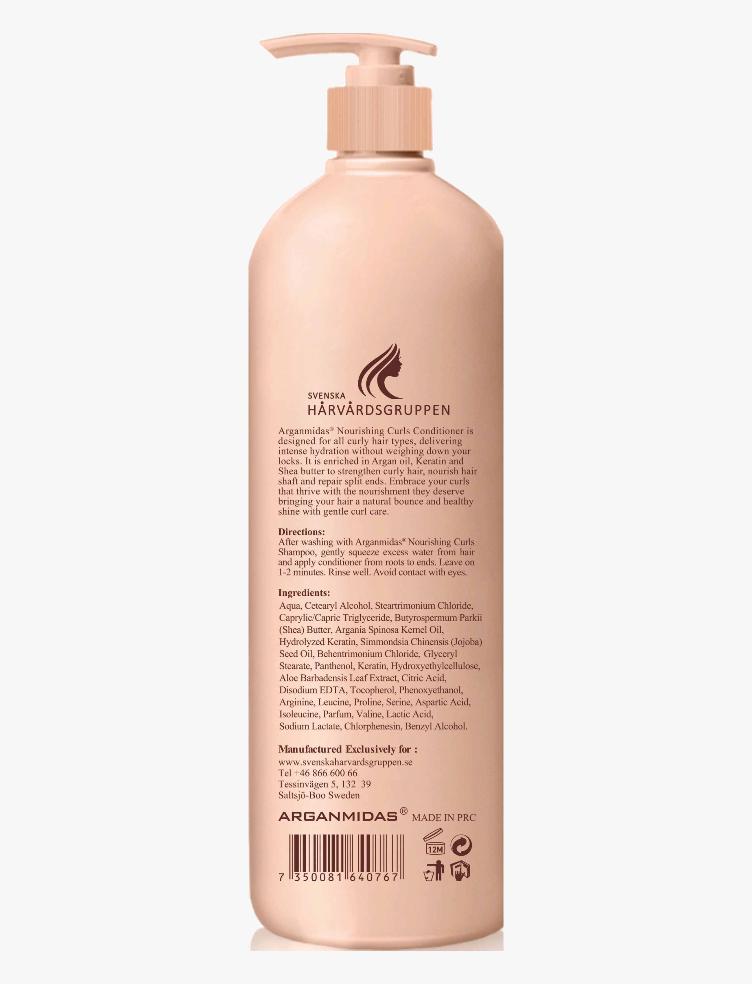 Arganmidas - Arganmidas Nourishing Curls Conditioner - hårpleje - no color - 1
