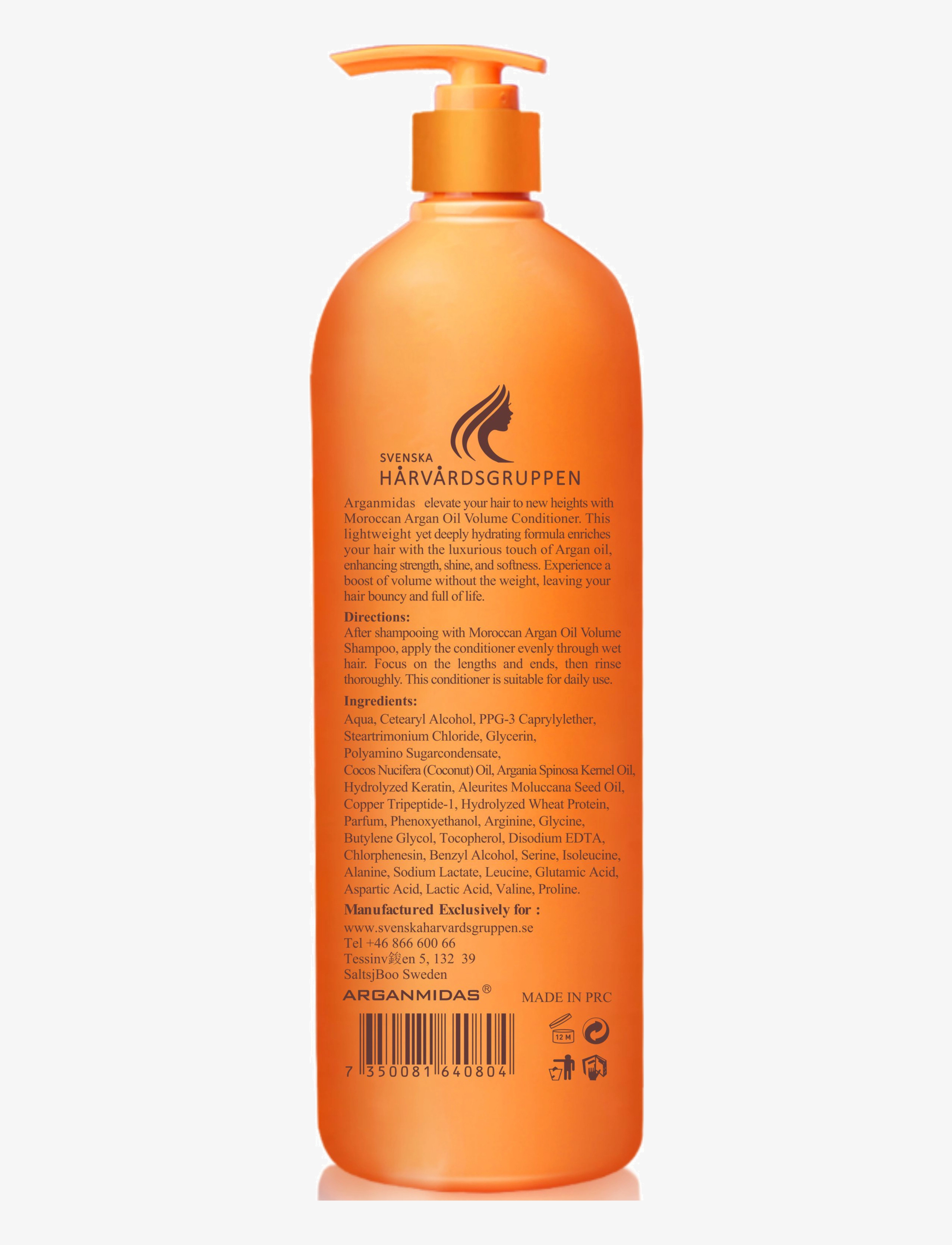Arganmidas - Arganmidas Moroccan Argan Oil Volume Conditioner - hårpleje - no color - 2