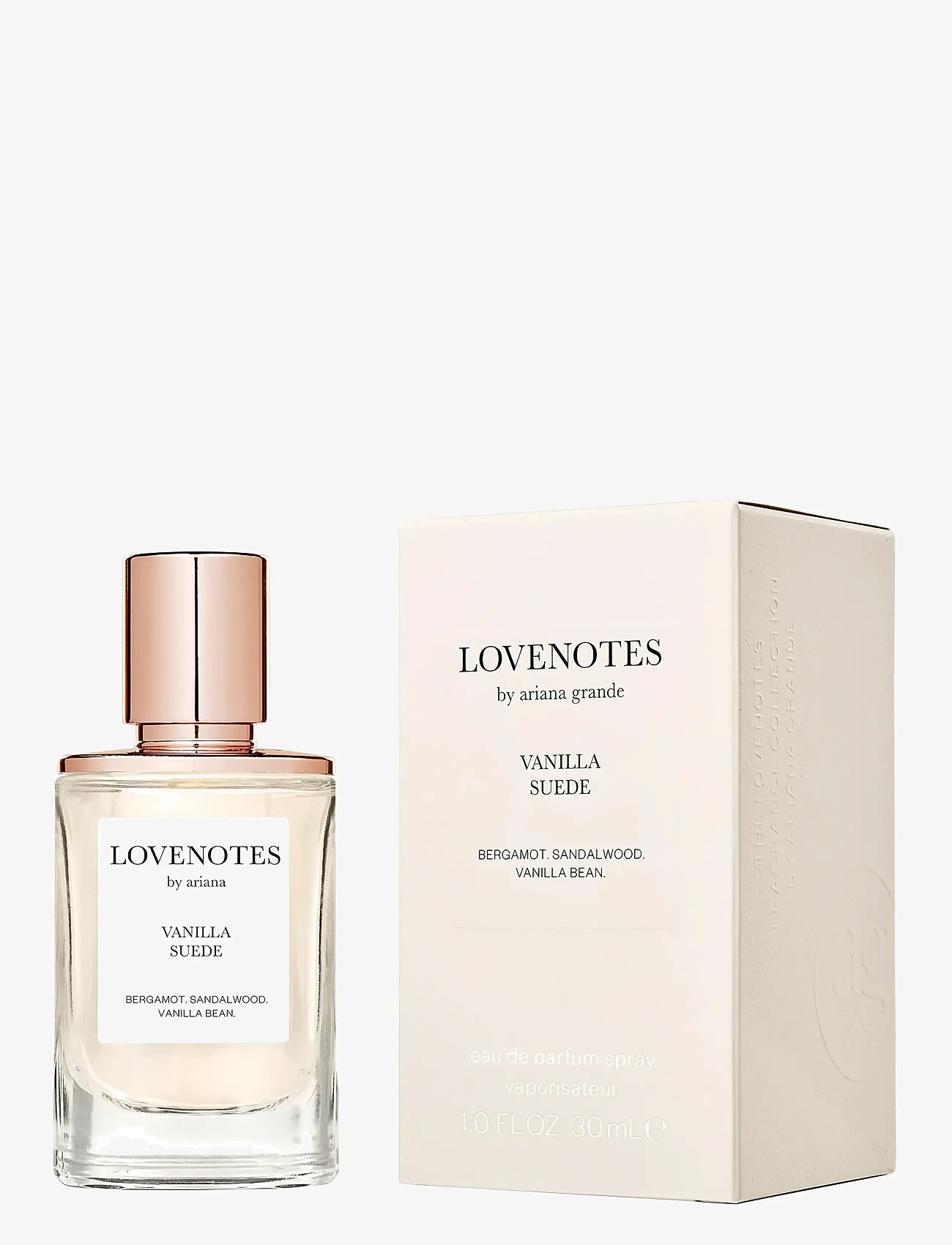 Ariana Grande - Lovenotes by Ariana Vanilla Suede EdP - redo för date night - clear - 2