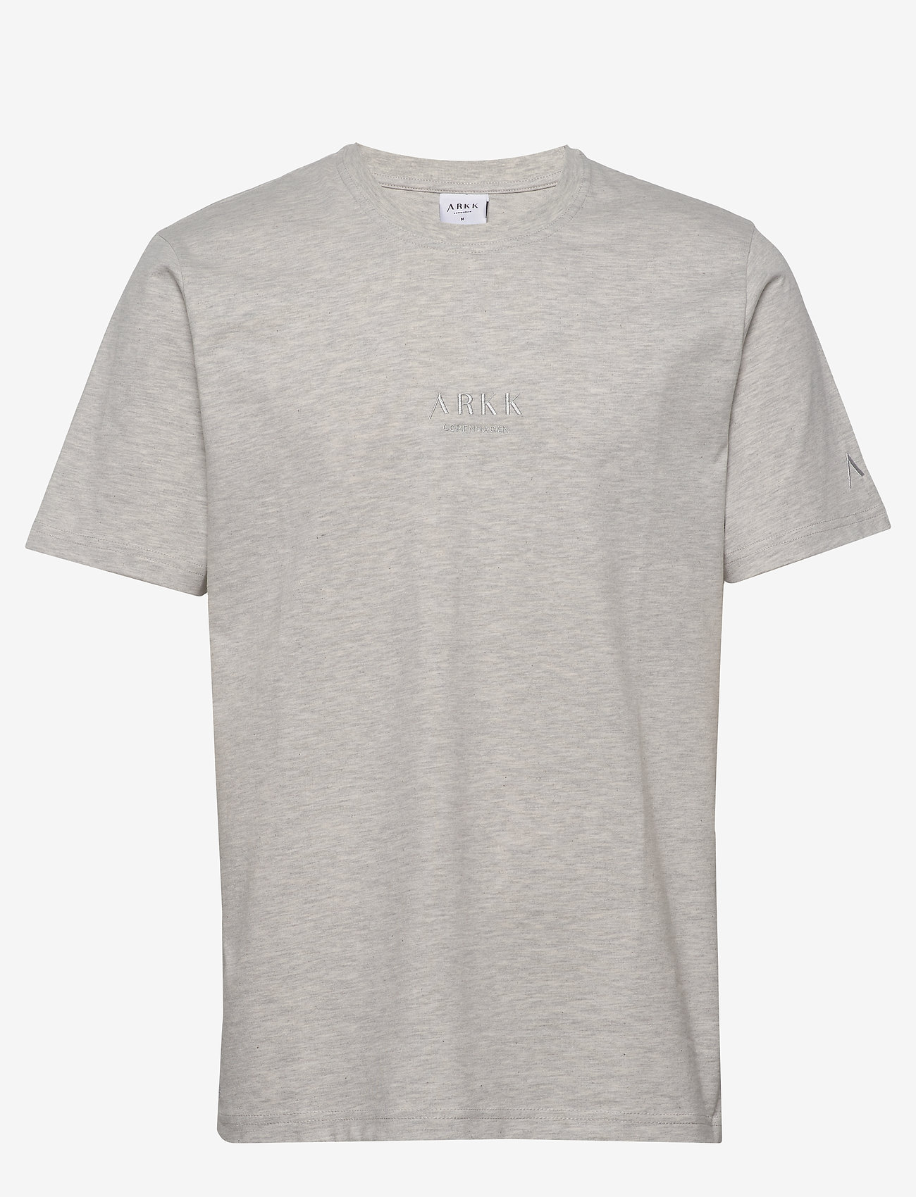 ARKK Copenhagen - ARKK Classic Tee - snow melange - 0