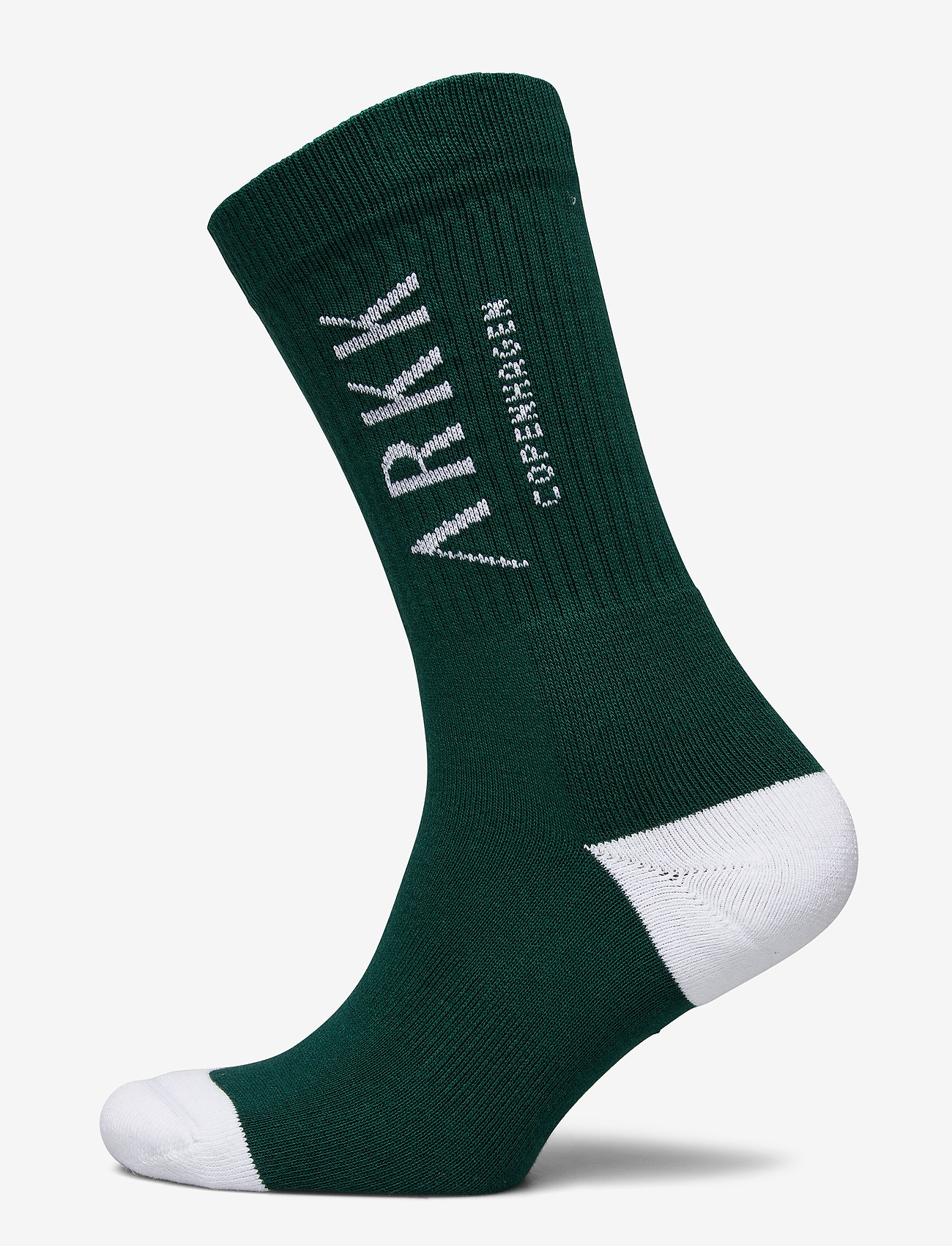 ARKK Copenhagen - The High Sock - Essential - garden green white - 0