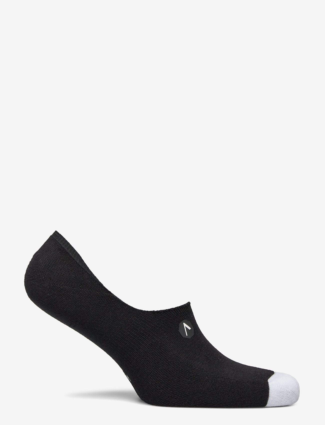 ARKK Copenhagen - The No Show Sock - black white - 1