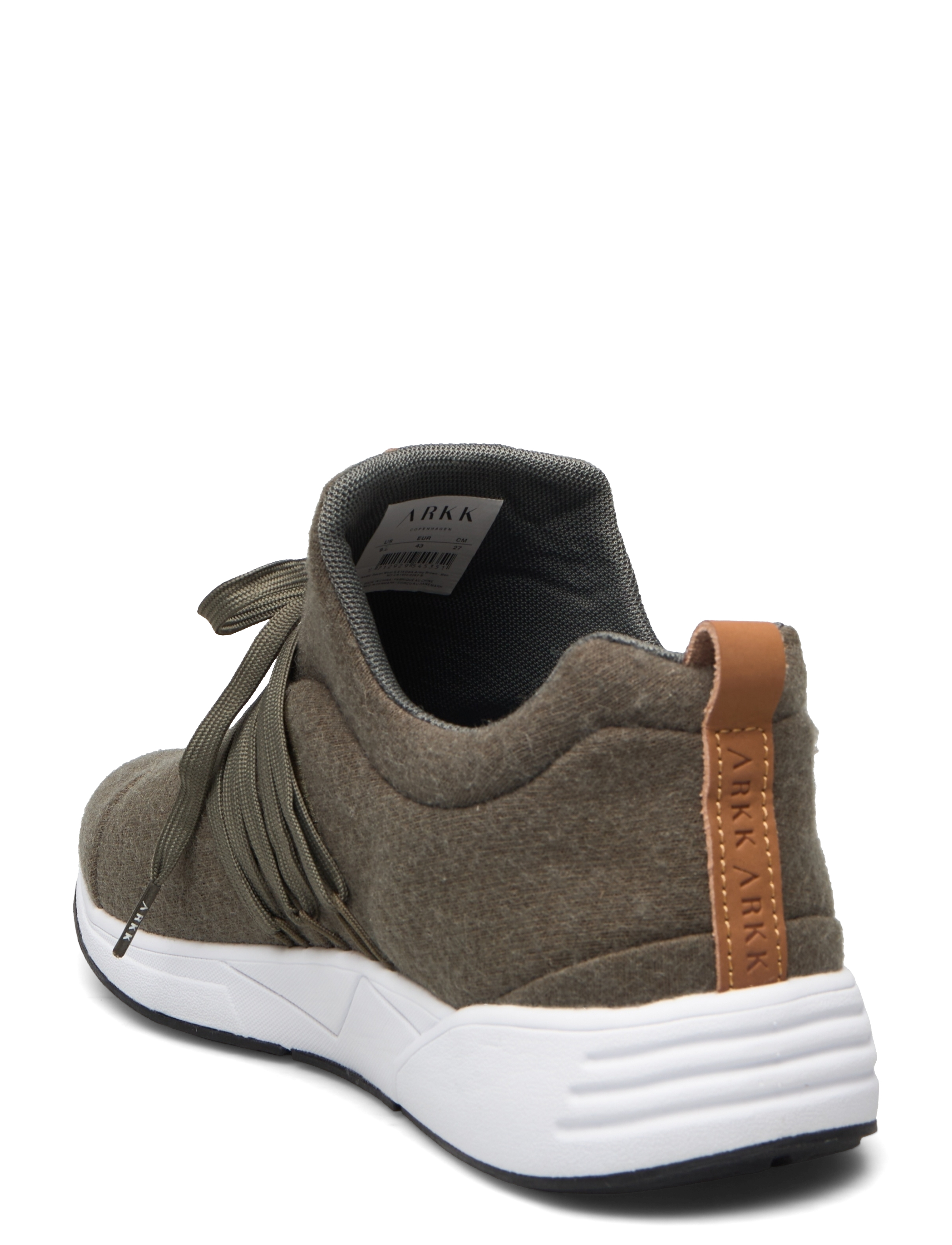 ARKK Copenhagen - Raven Wool S-E15 Dark Army Brown - Men - dark army brown - 2