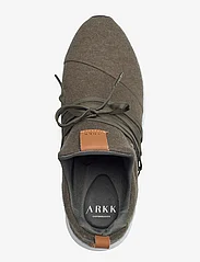 ARKK Copenhagen - Raven Wool S-E15 Dark Army Brown - Men - dark army brown - 3