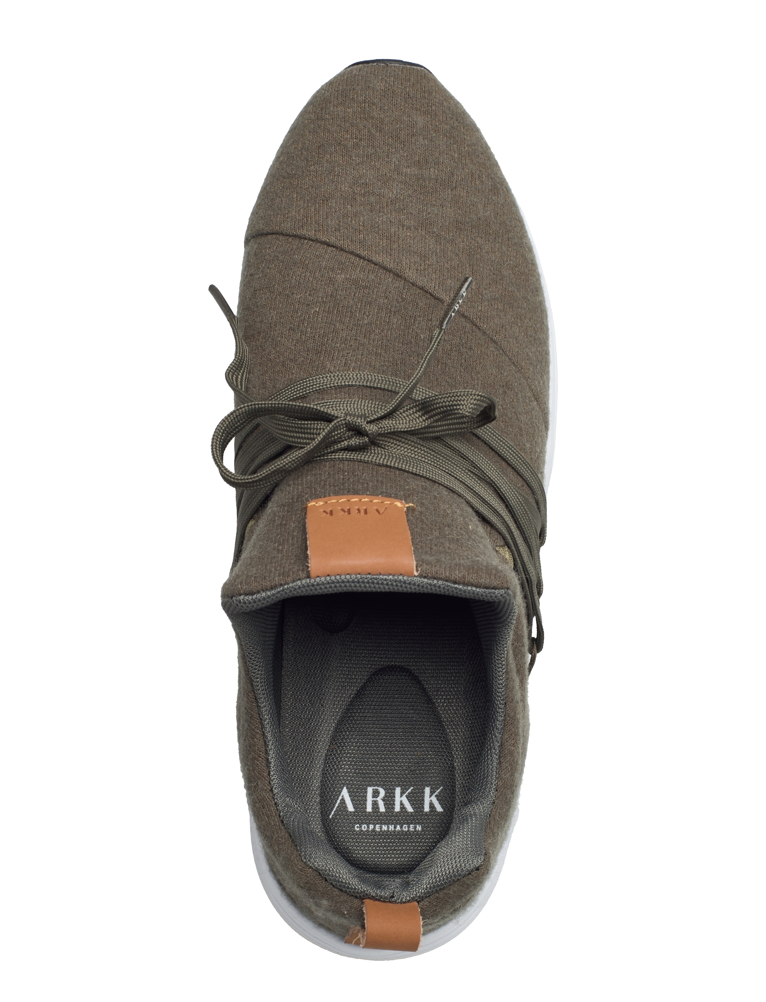 ARKK Copenhagen - Raven Wool S-E15 Dark Army Brown - Men - dark army brown - 3