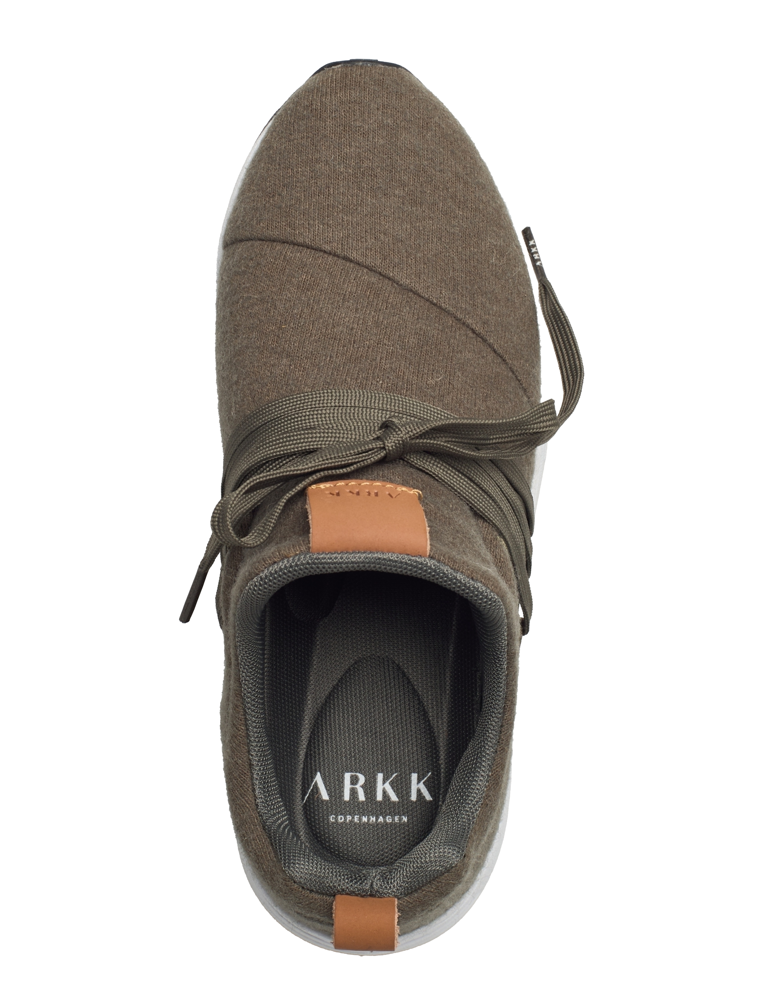 ARKK Copenhagen - Raven Wool S-E15 Dark Army Brown - Women - dark army brown - 3