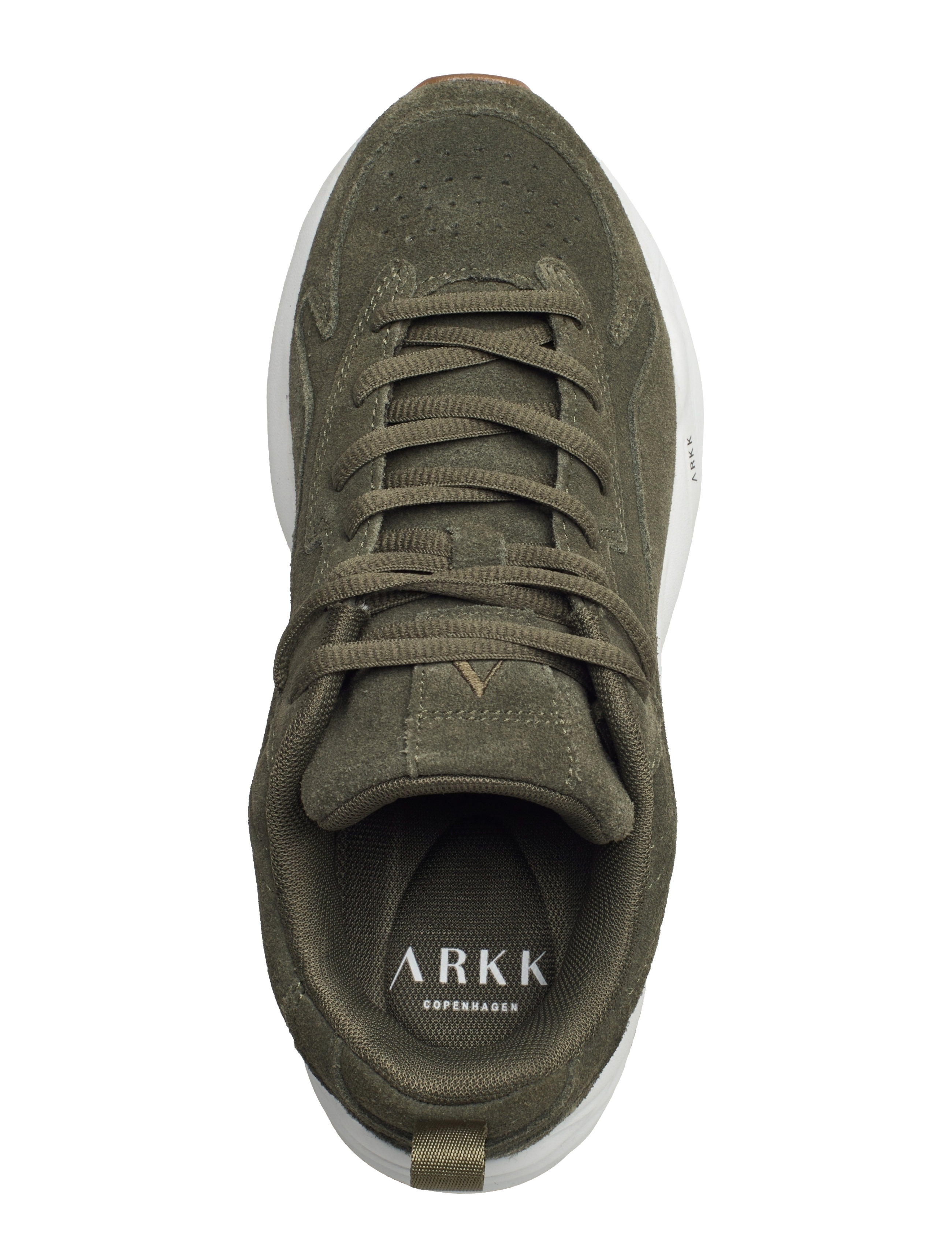 ARKK Copenhagen - Tencraft Suede W13 Dark Army Gum - Women - dark army gum - 3