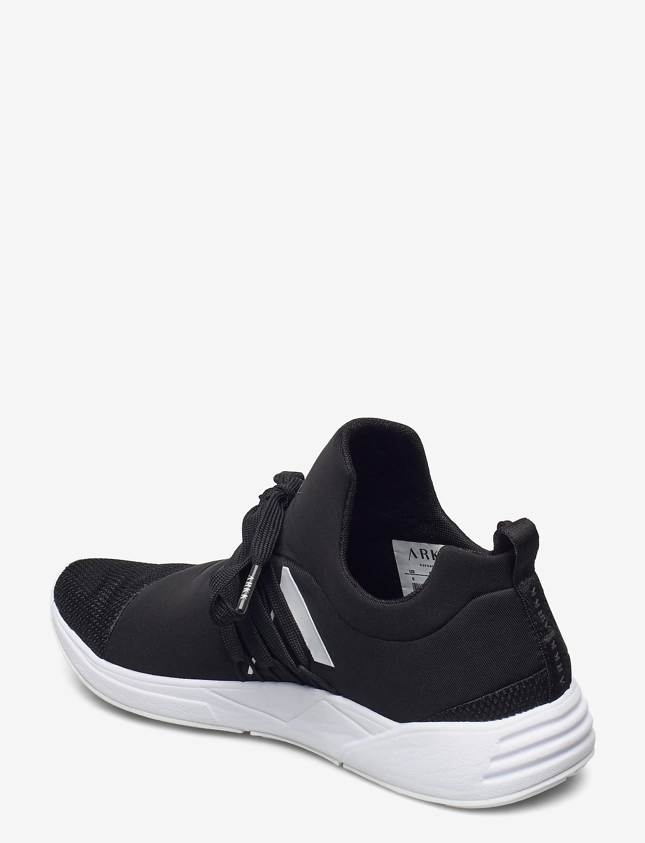 ARKK Copenhagen - Raven Mesh PET S-E15 Jet Black Whit - jet black white - 2
